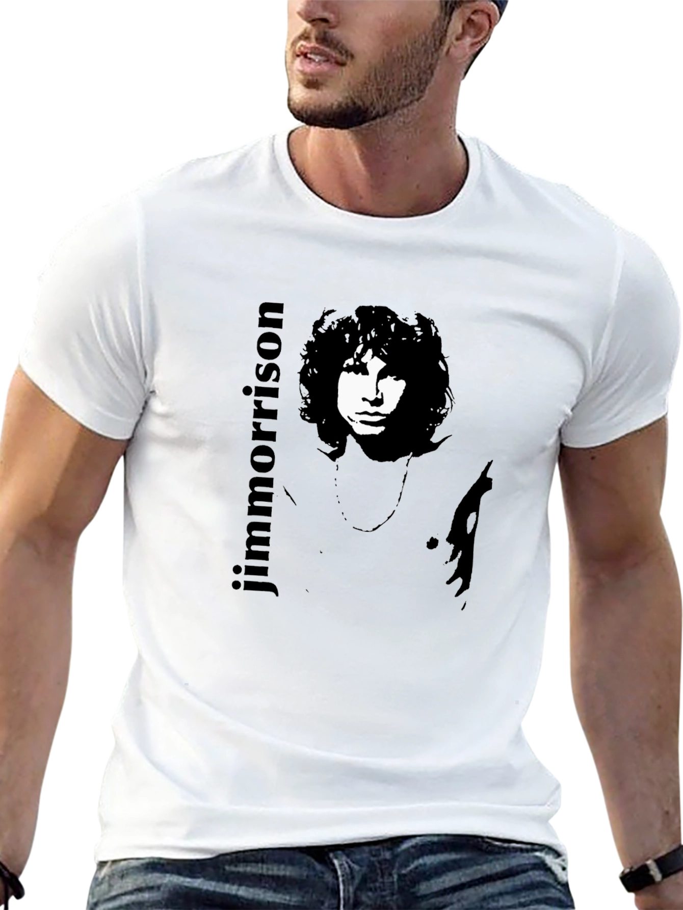 Jim Morrison Black T-Shirt - The Doors