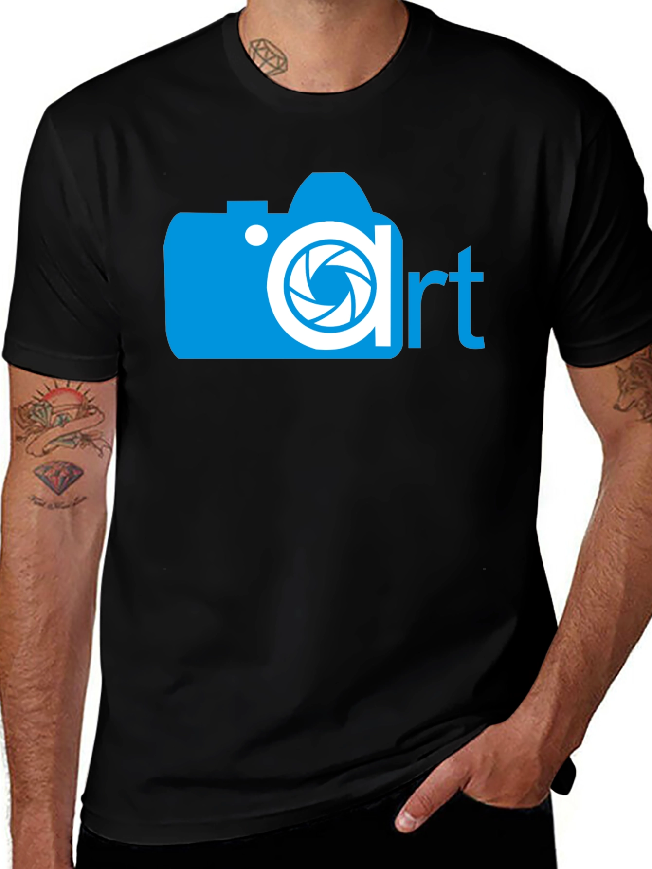 Artistic Camera Graphic T-Shirt