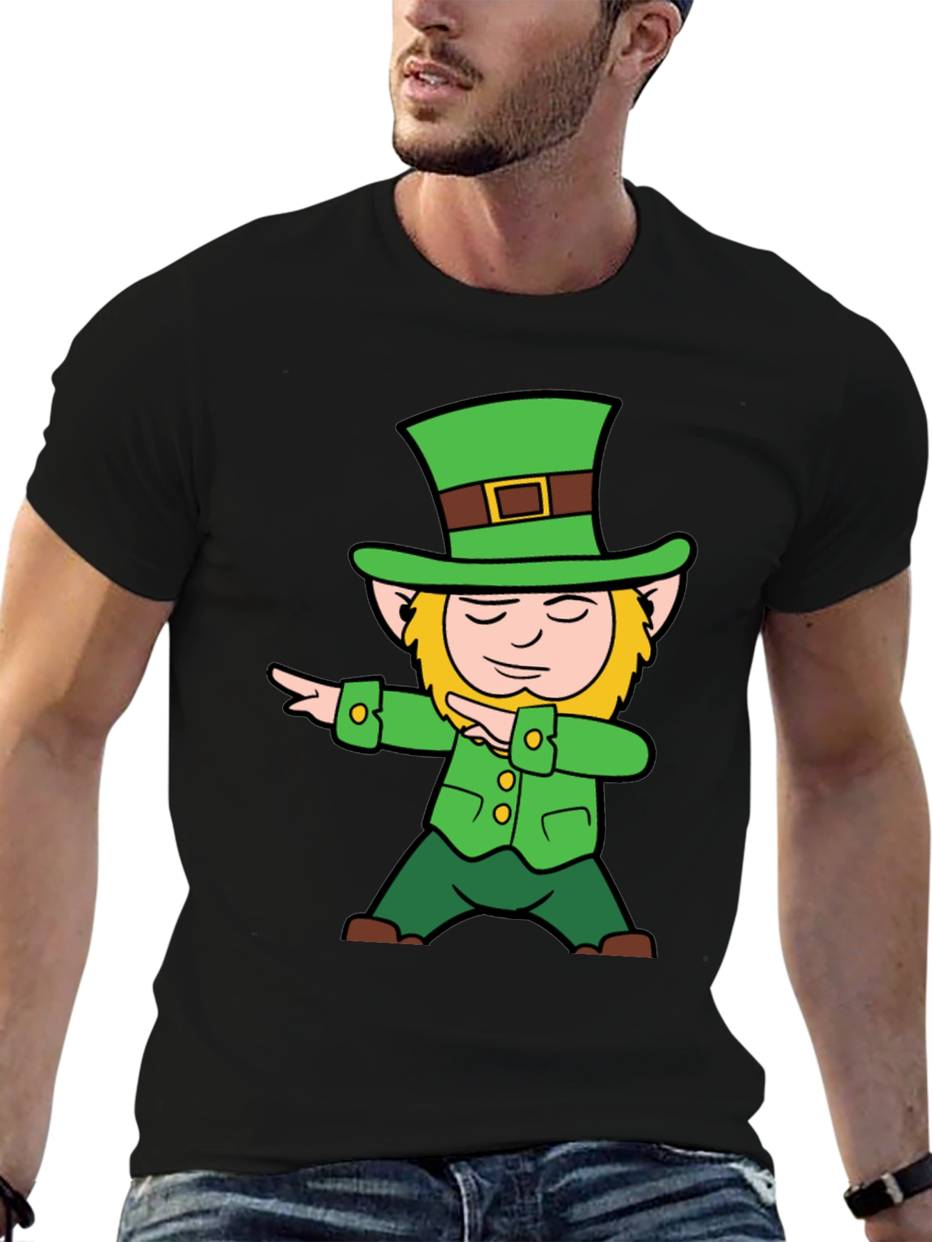 Leprechaun Dabbing St. Patricks Day T-Shirt