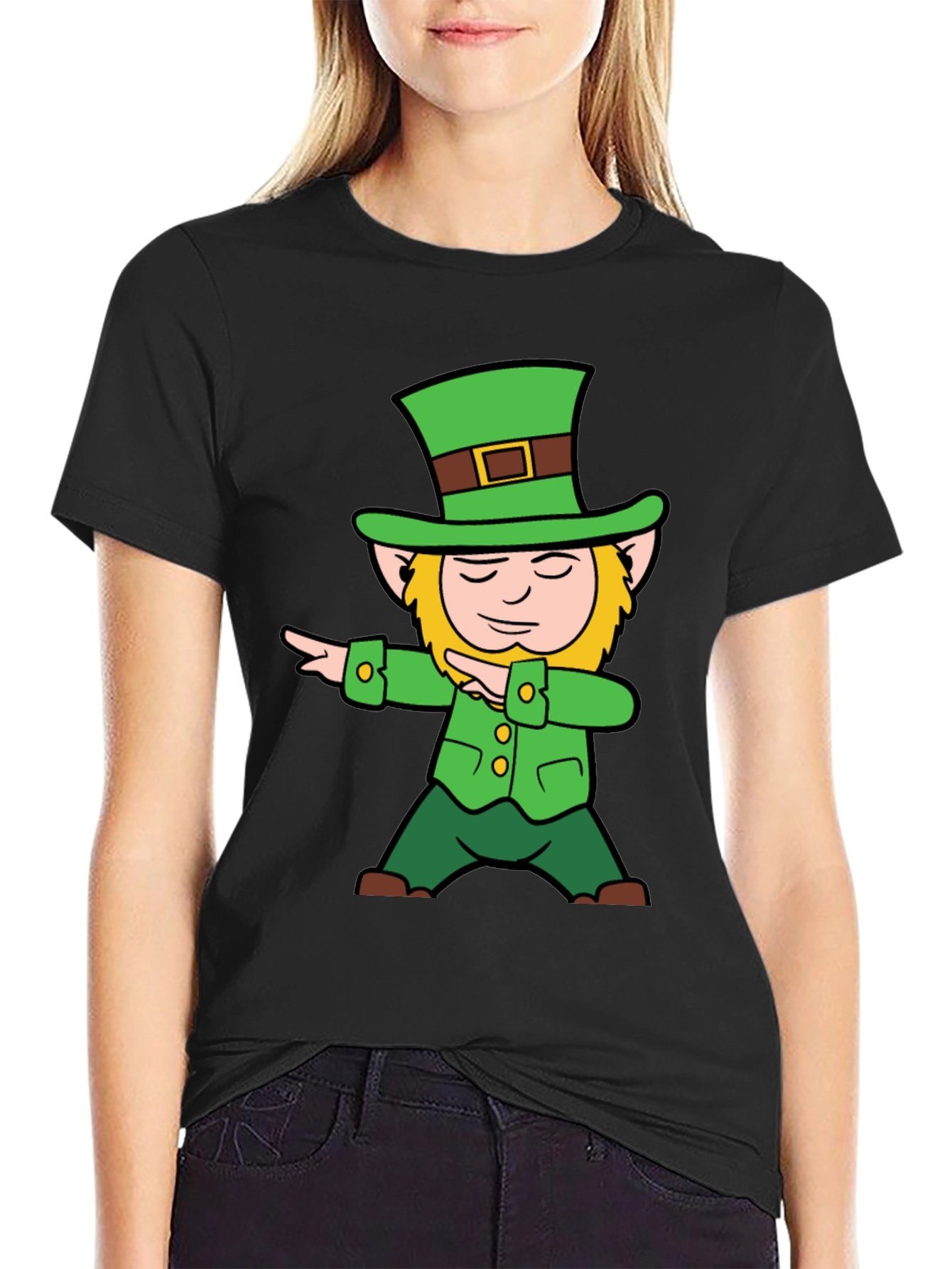 Leprechaun Dabbing St. Patricks Day T-Shirt