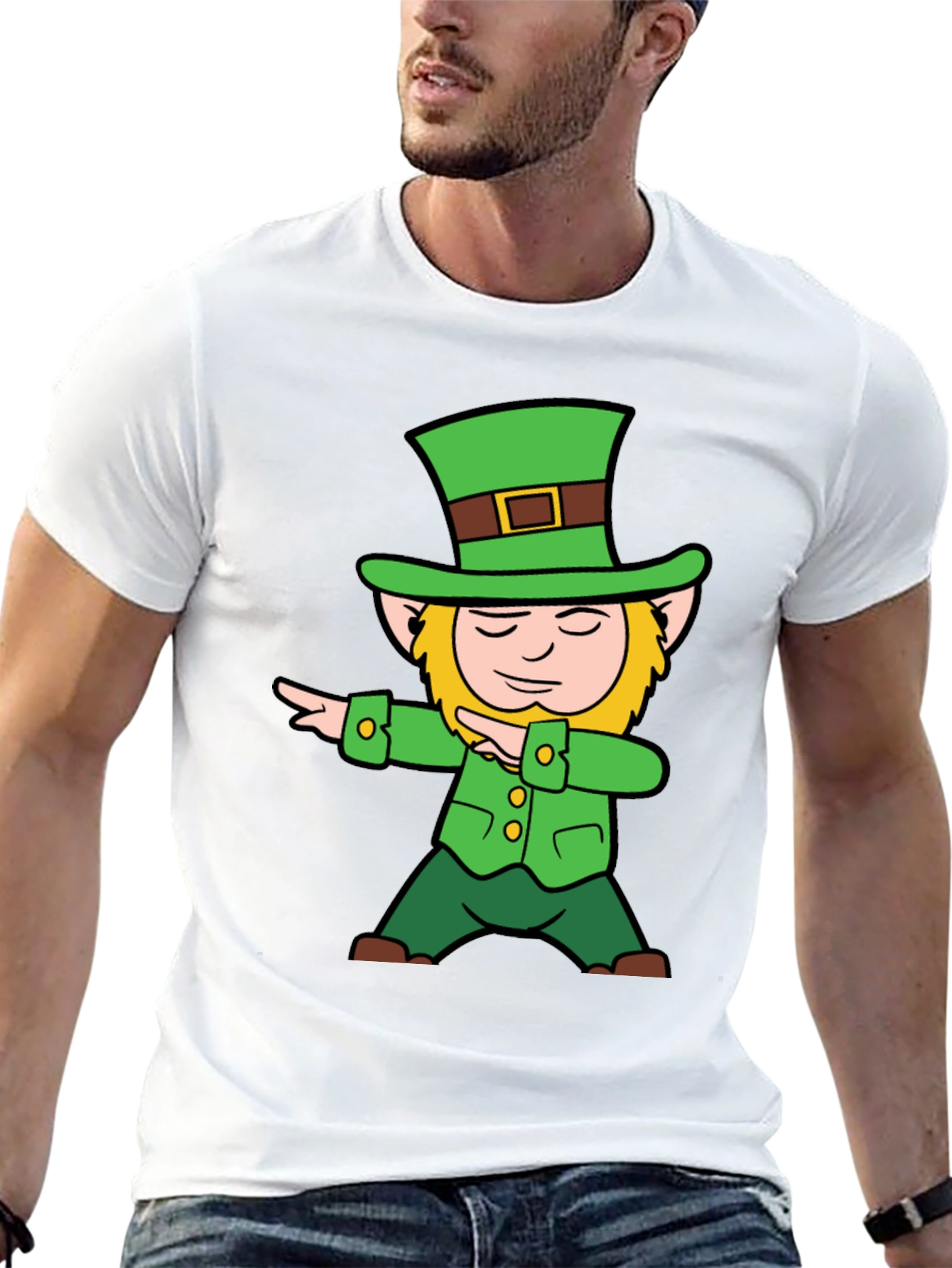 Leprechaun Dabbing St. Patricks Day T-Shirt