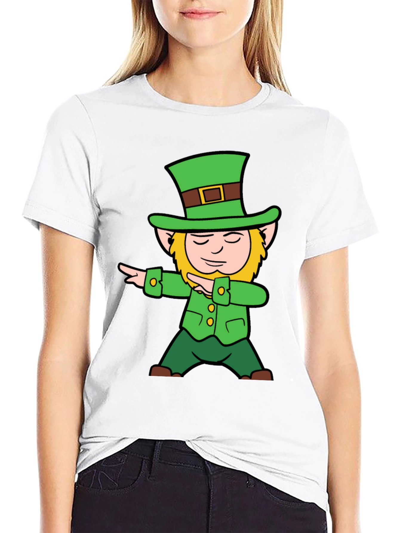 Leprechaun Dabbing St. Patricks Day T-Shirt