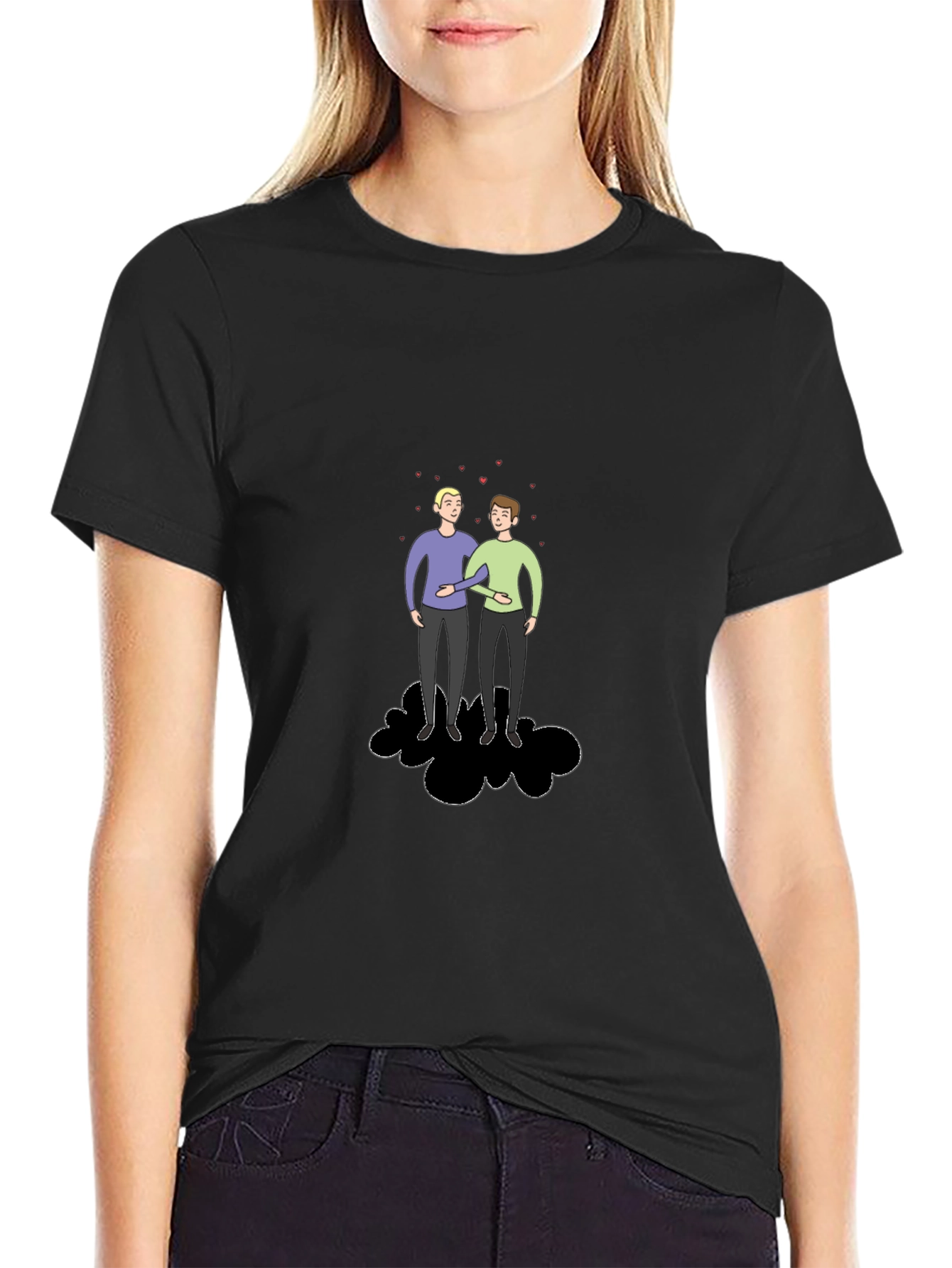 Couple on Cloud T-Shirt - Soft Cotton Tee