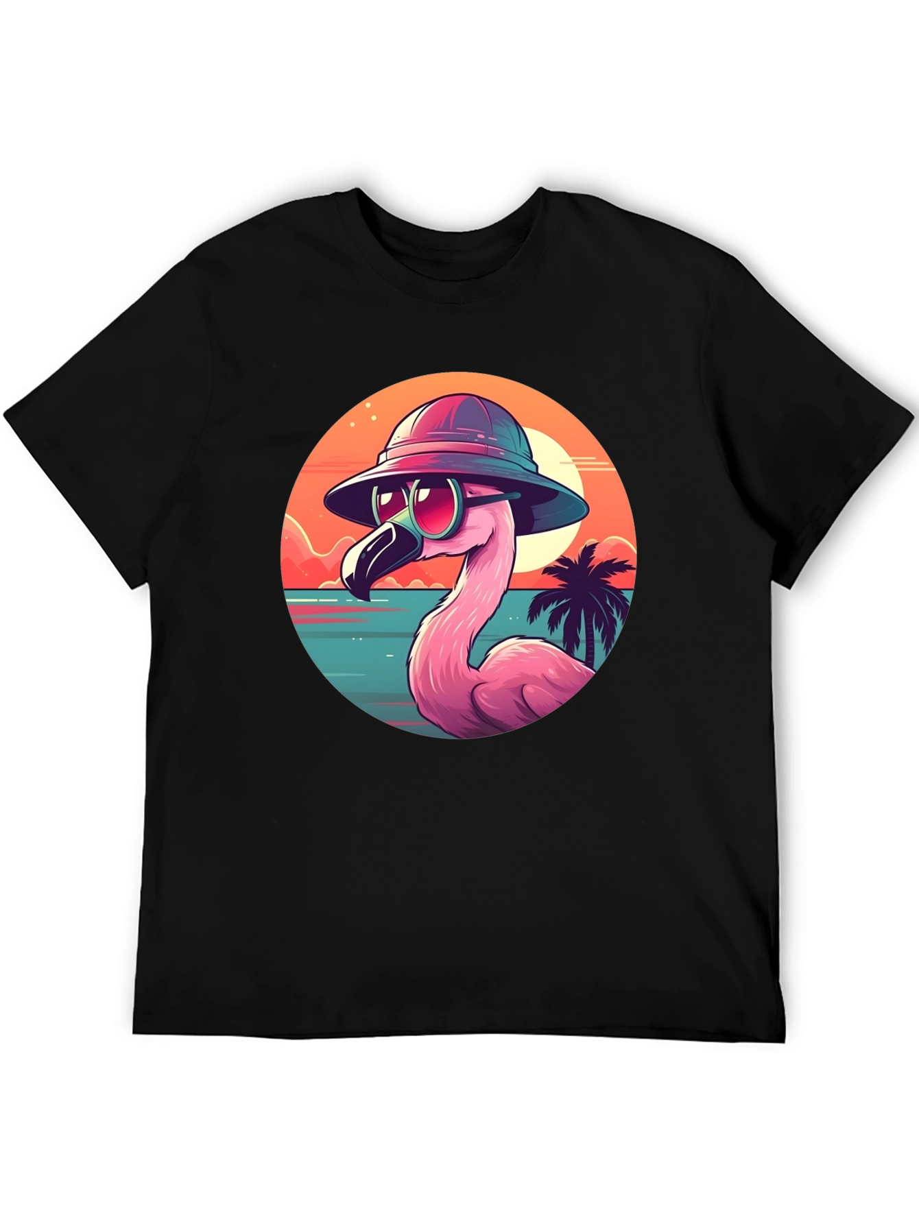 Cool Flamingo Graphic Tee