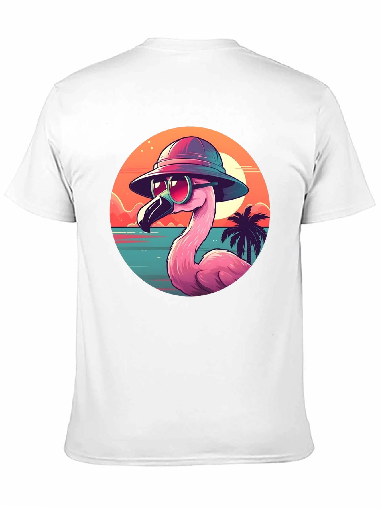 Cool Flamingo Graphic Tee