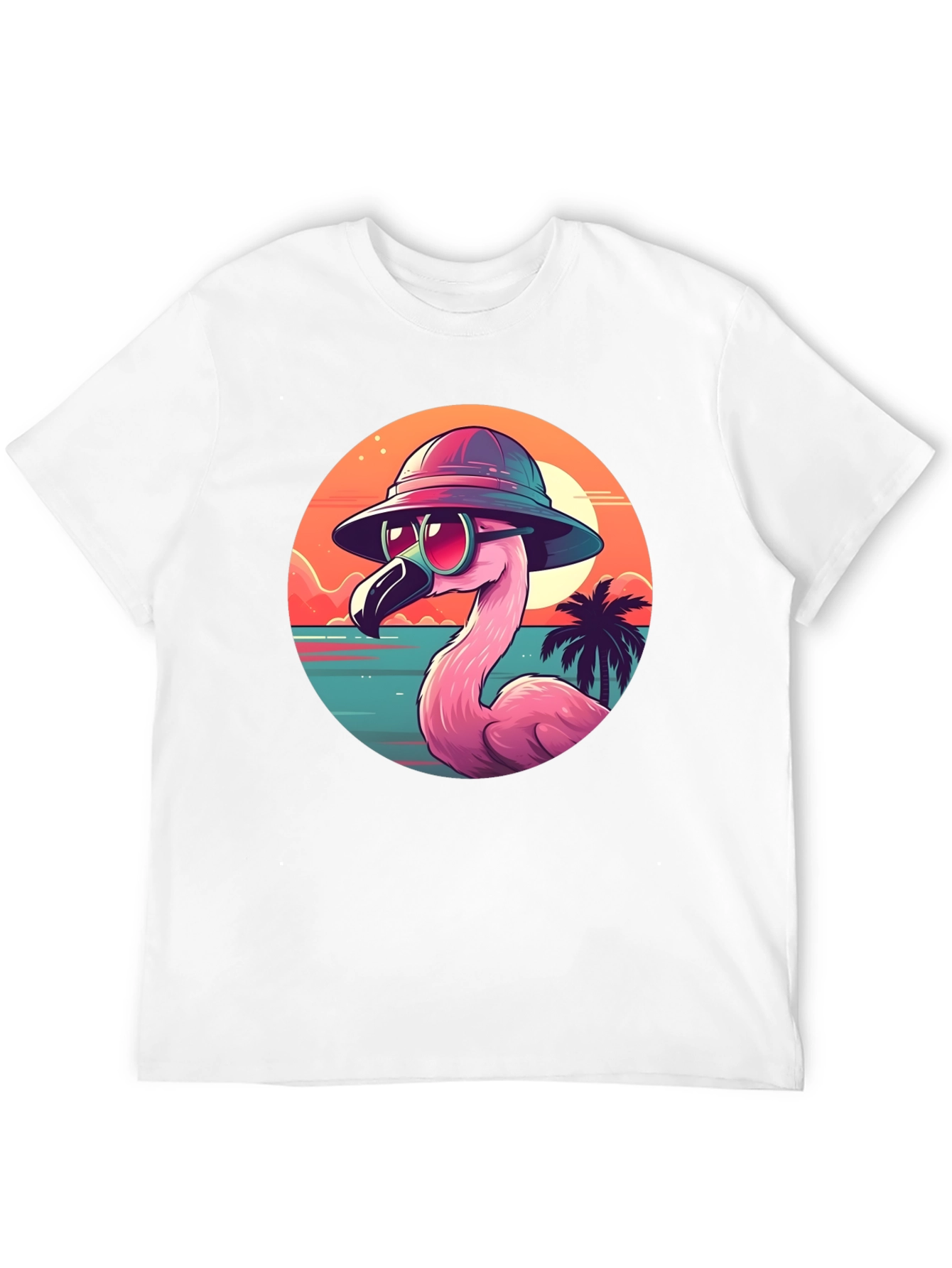 Cool Flamingo Graphic Tee