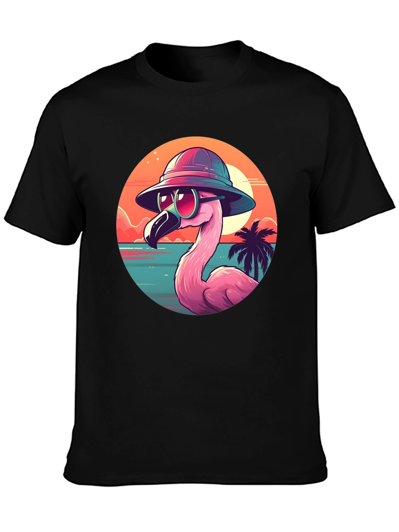 Cool Flamingo Graphic Tee