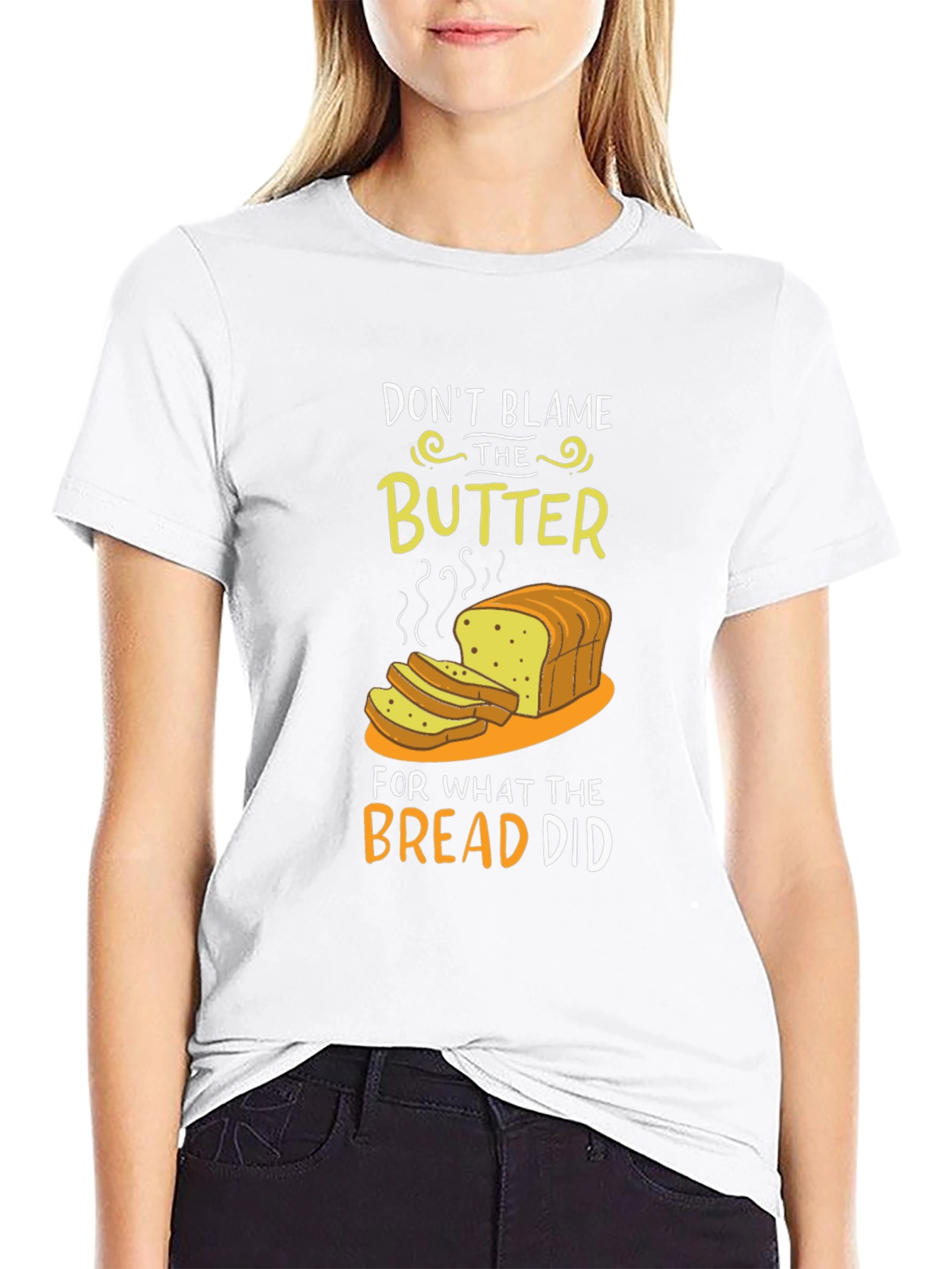 Dont Blame the Butter Graphic T-Shirt