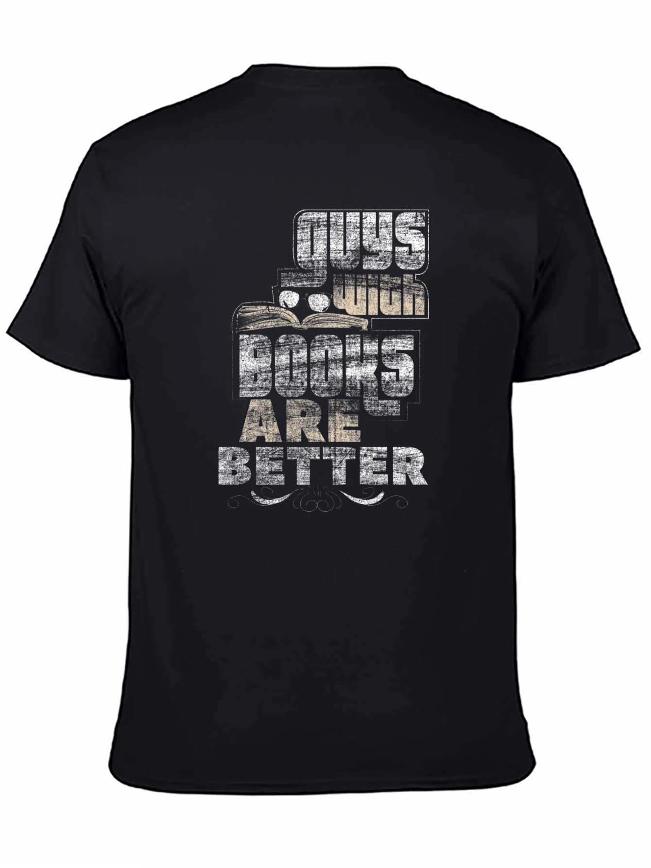 Guys with Books Are Better Graphic Tee
