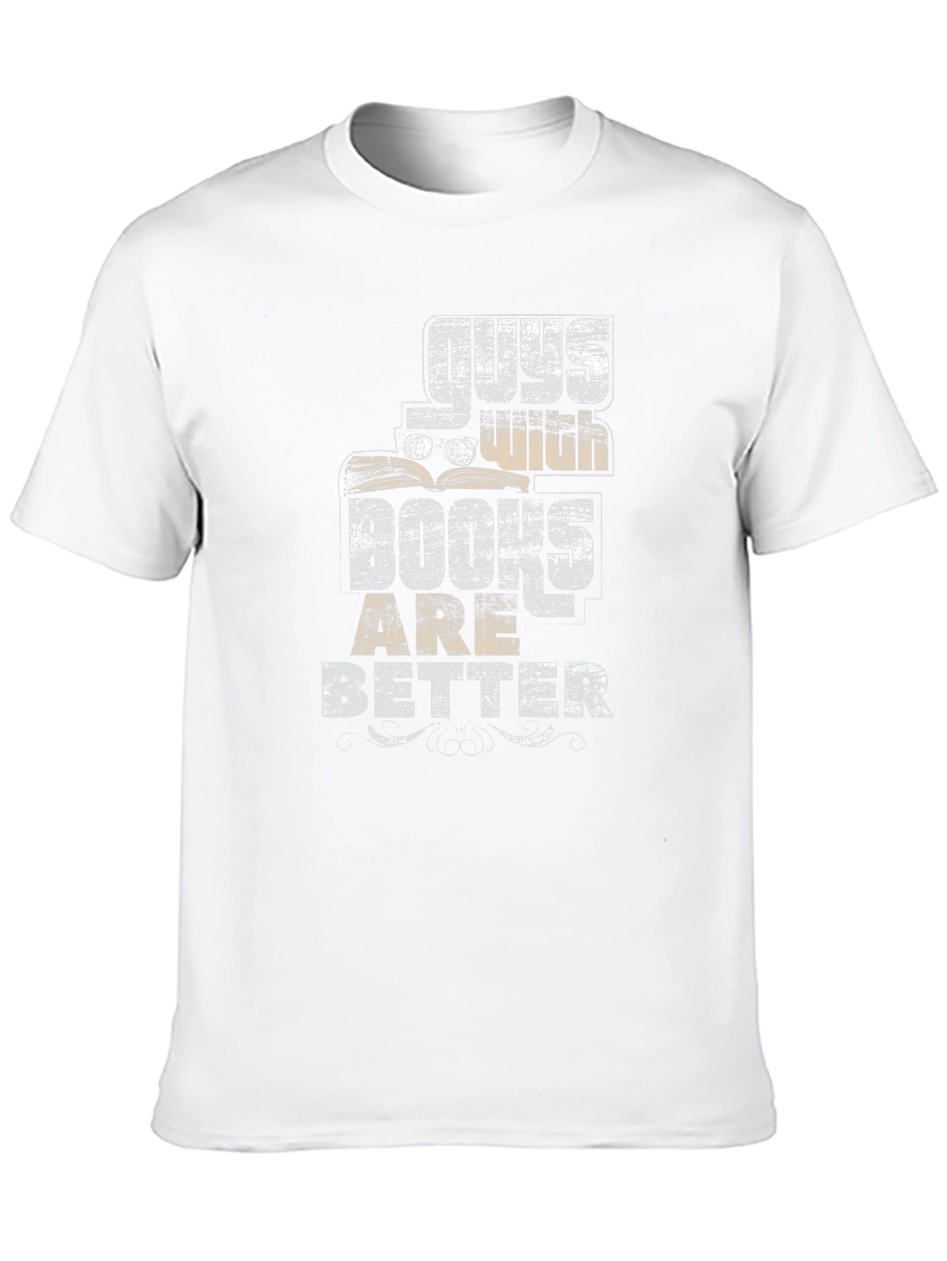 Guys with Books Are Better Graphic Tee