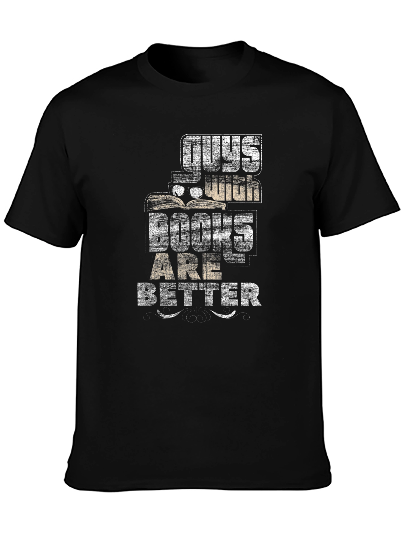 Guys with Books Are Better Graphic Tee