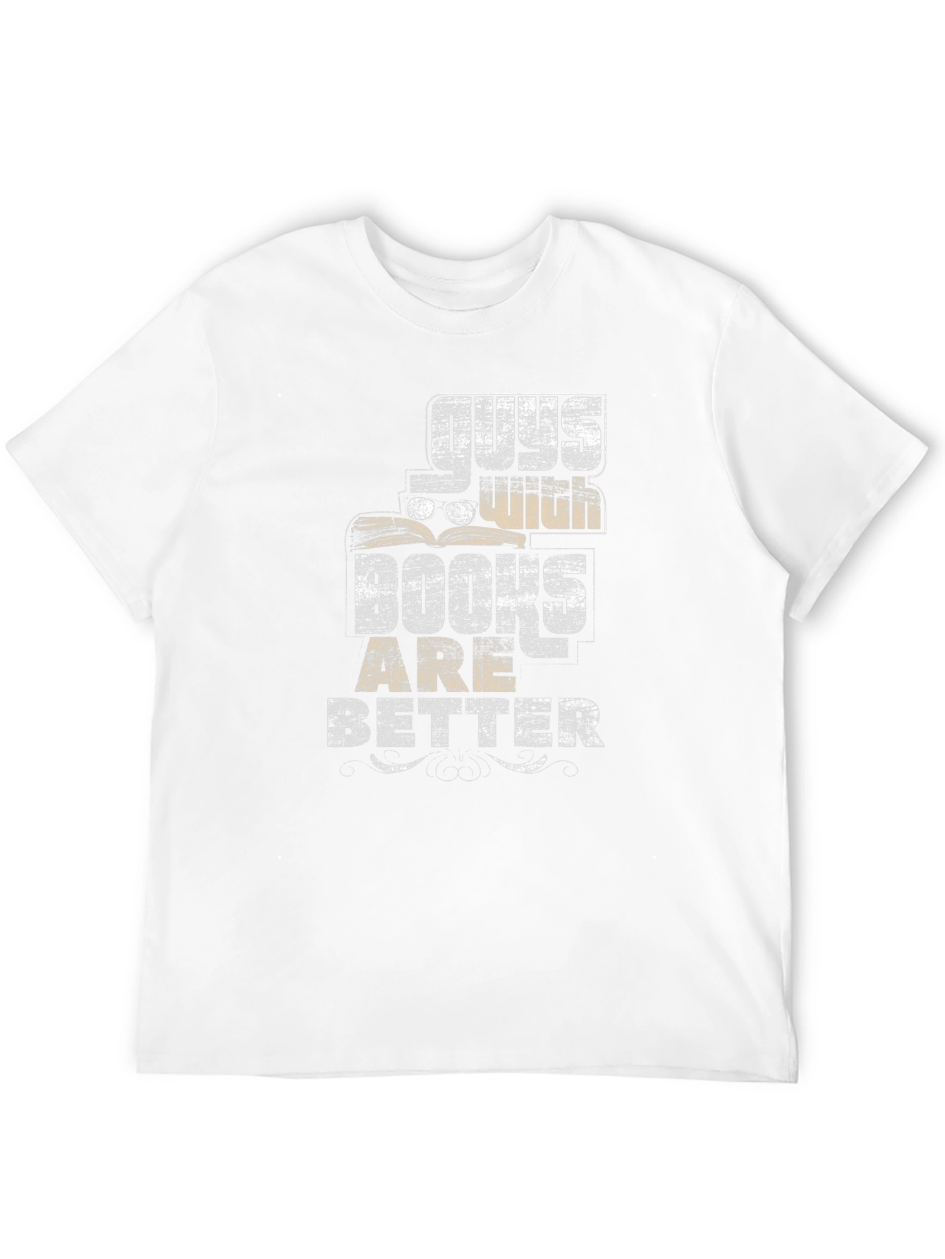 Guys with Books Are Better Graphic Tee