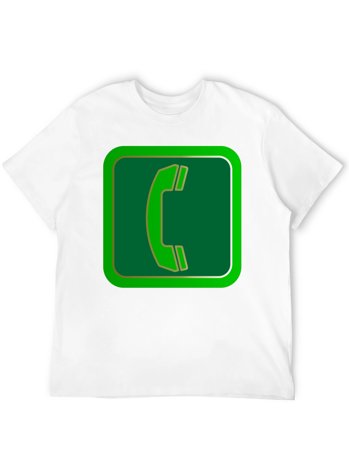Retro Phone Booth Graphic Tee - Black