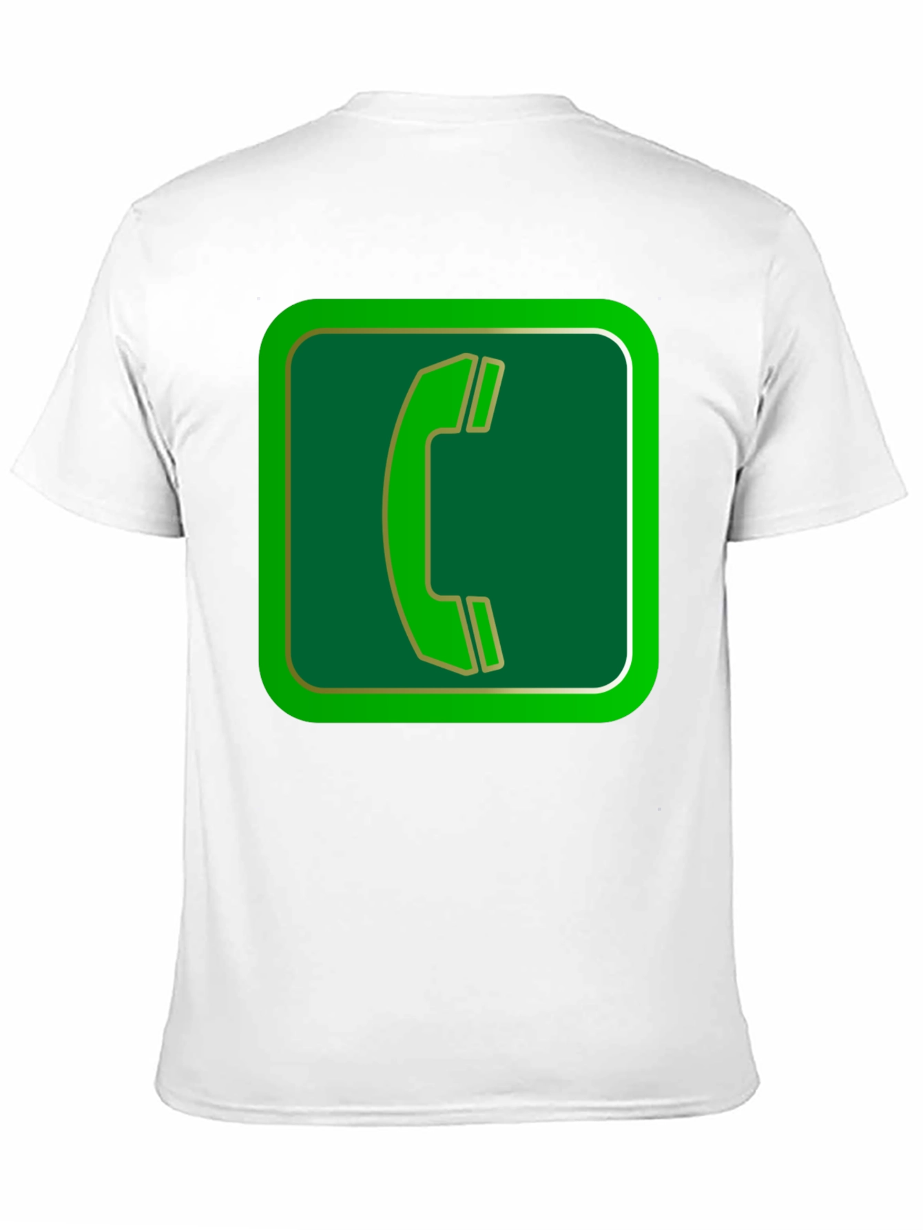 Retro Phone Booth Graphic Tee - Black