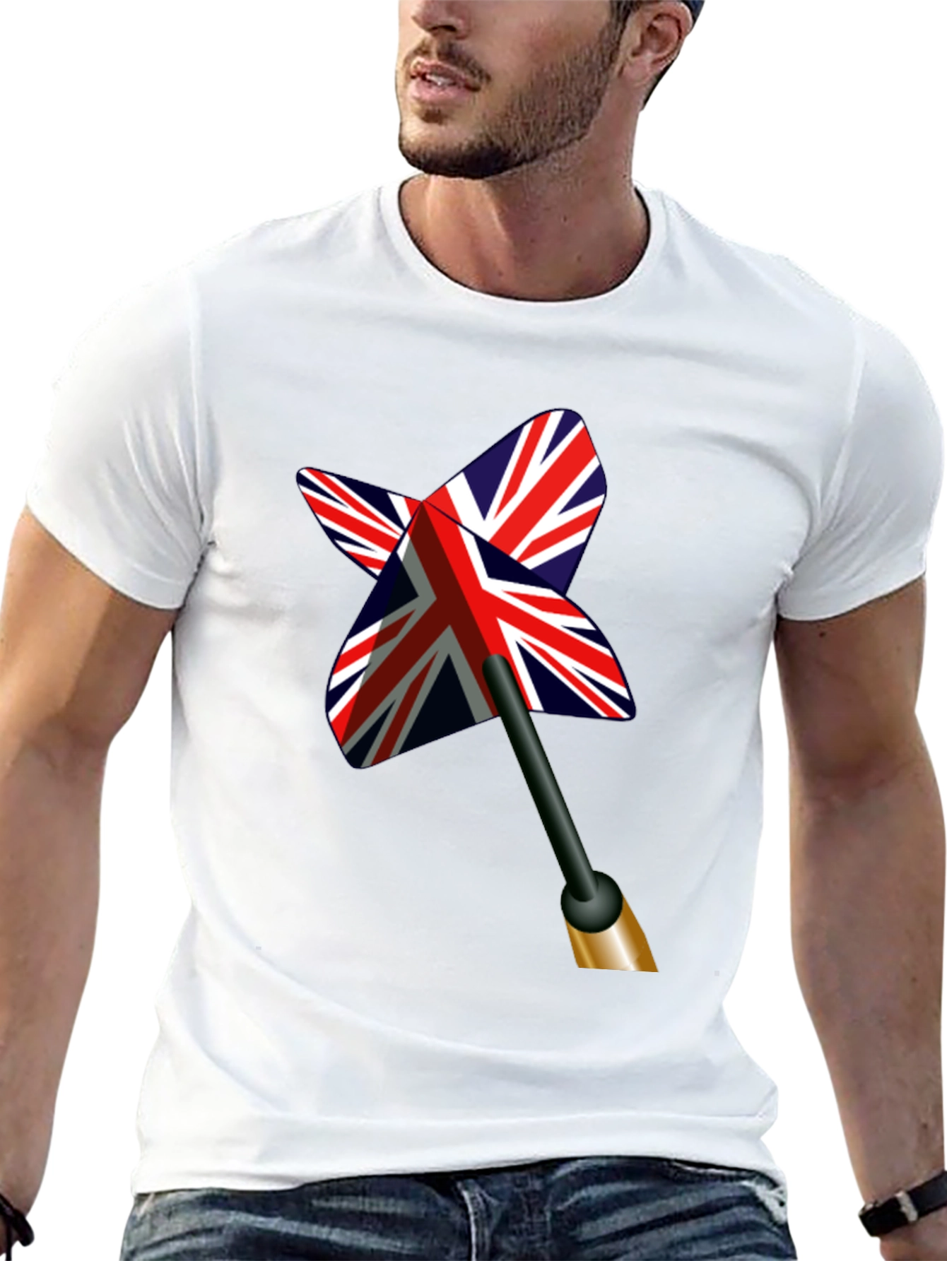Union Jack Dart T-Shirt - British Pride Tee