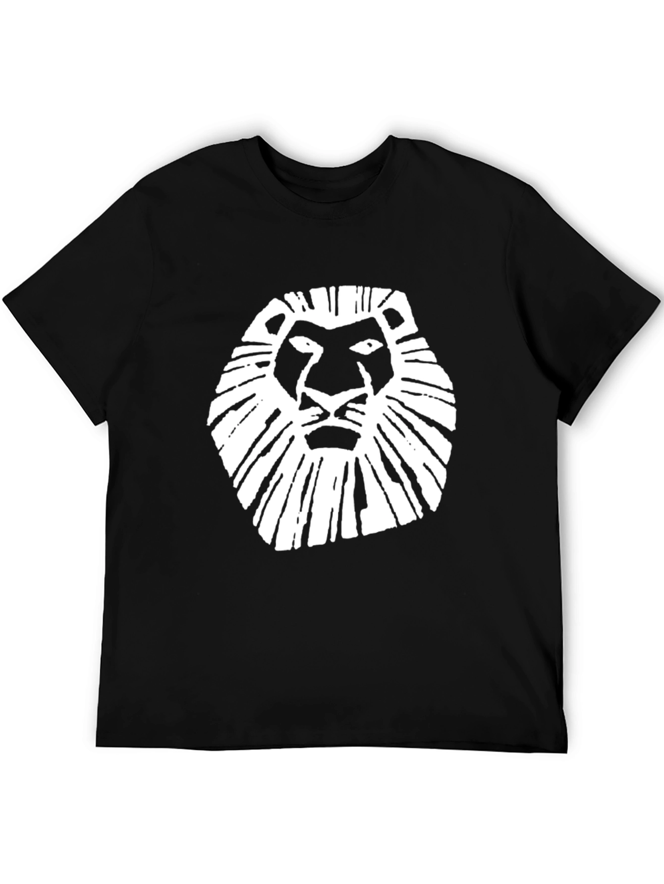 Lion King Graphic Tee - Classic Black T-Shirt