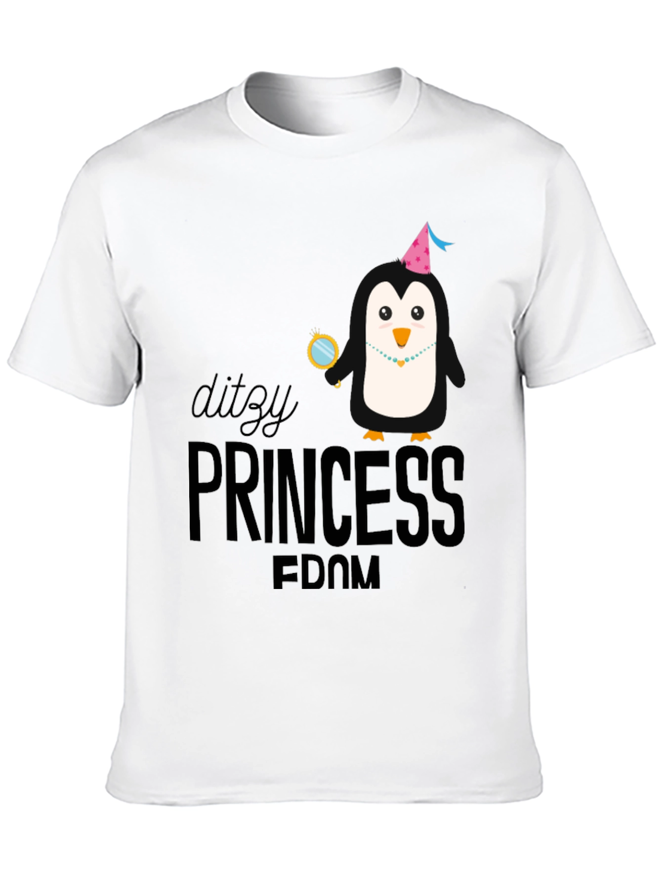 Dizty Princess Penguin T-Shirt