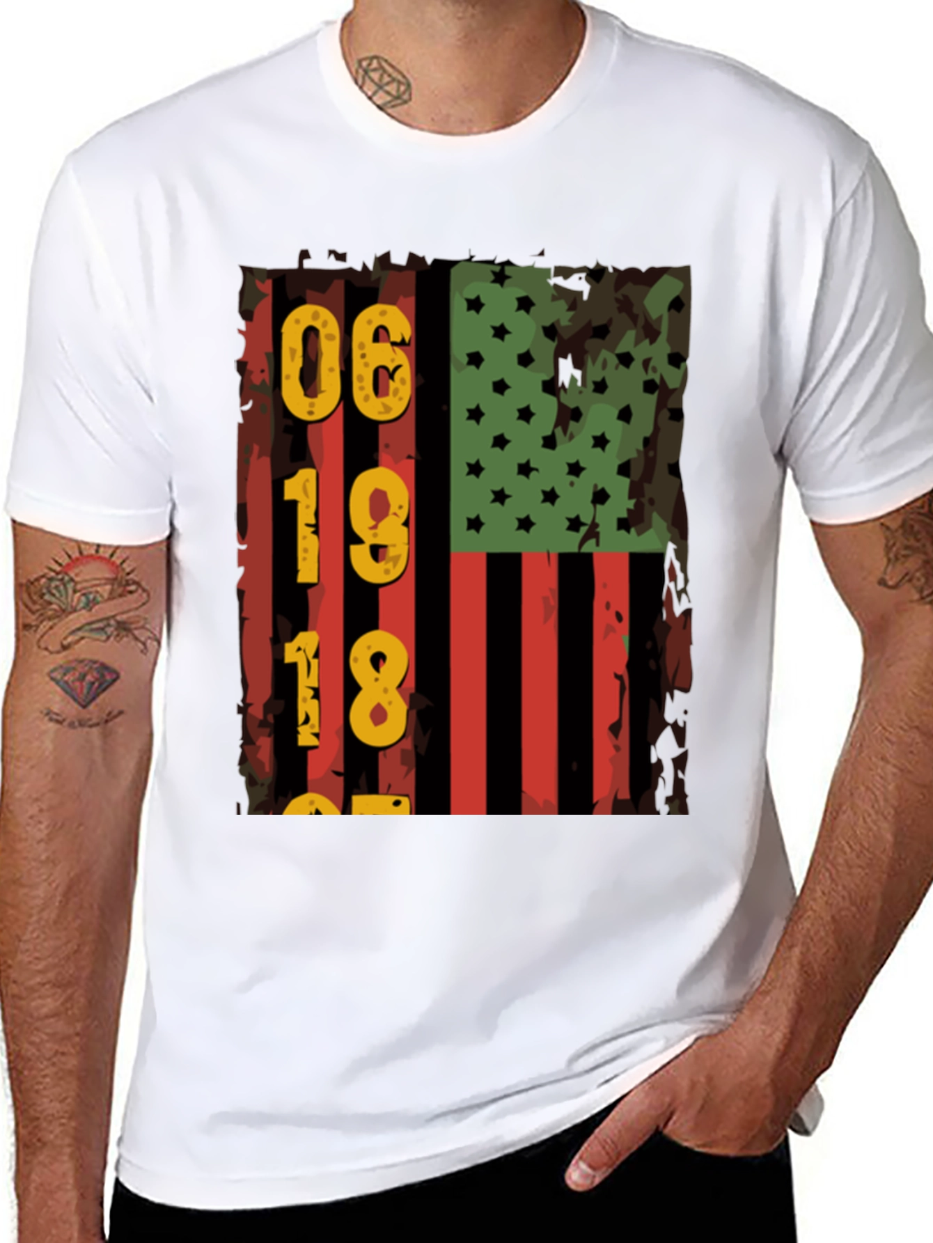 Juneteenth Freedom Day Graphic T-Shirt