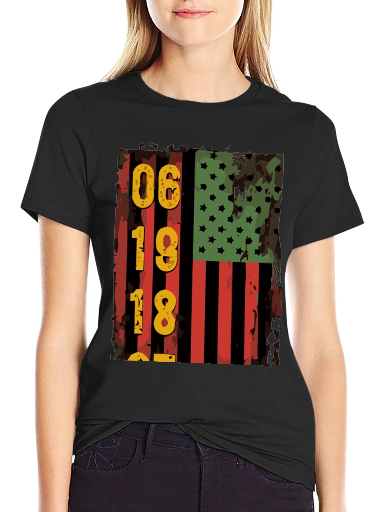 Juneteenth Freedom Day Graphic T-Shirt