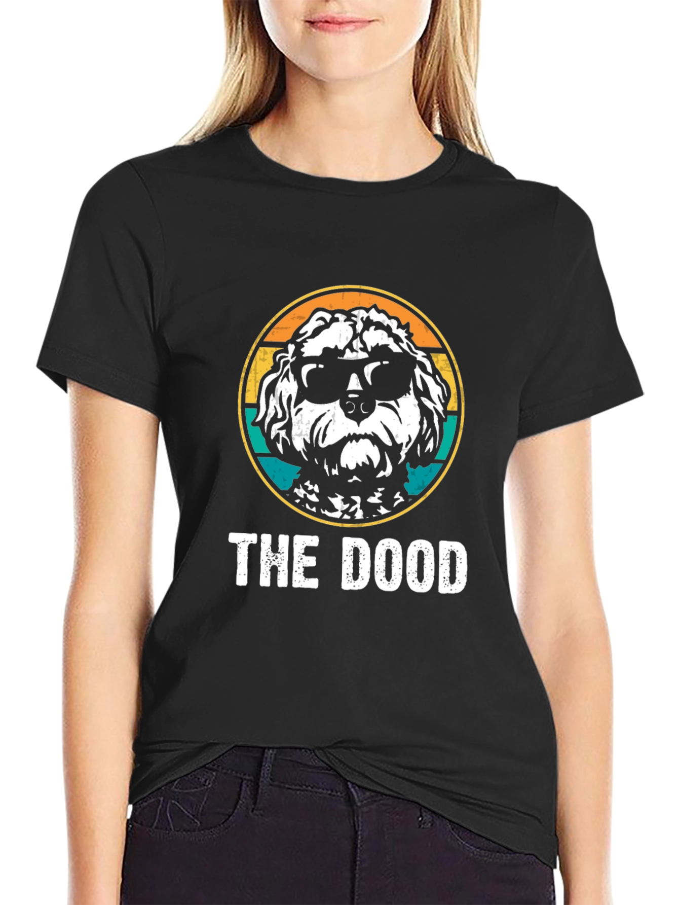The Dood Dog Sunglasses T-Shirt - Cool Pet Tee