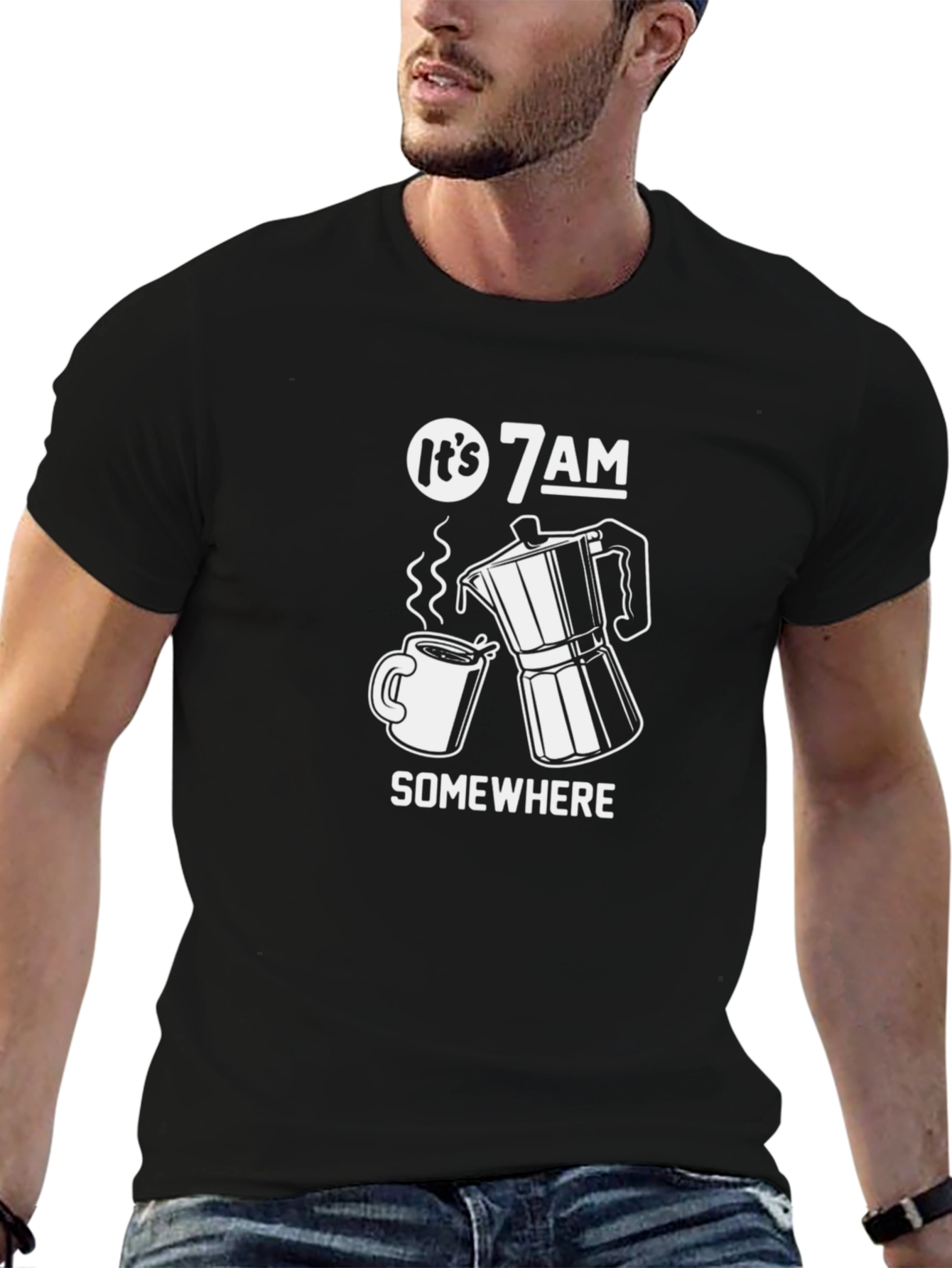 Its 7 AM Somewhere Graphic T-Shirt