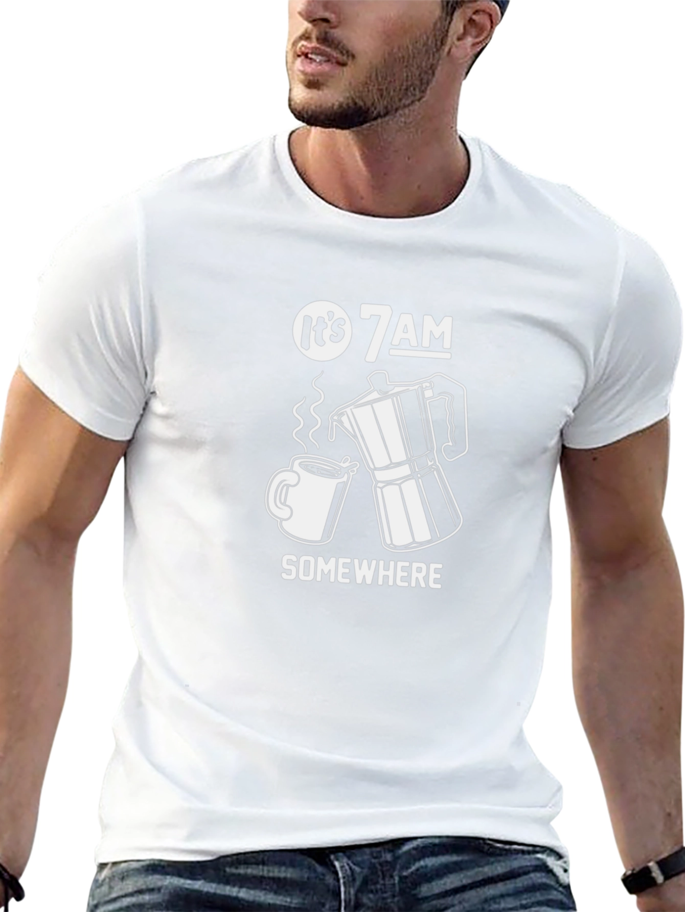 Its 7 AM Somewhere Graphic T-Shirt