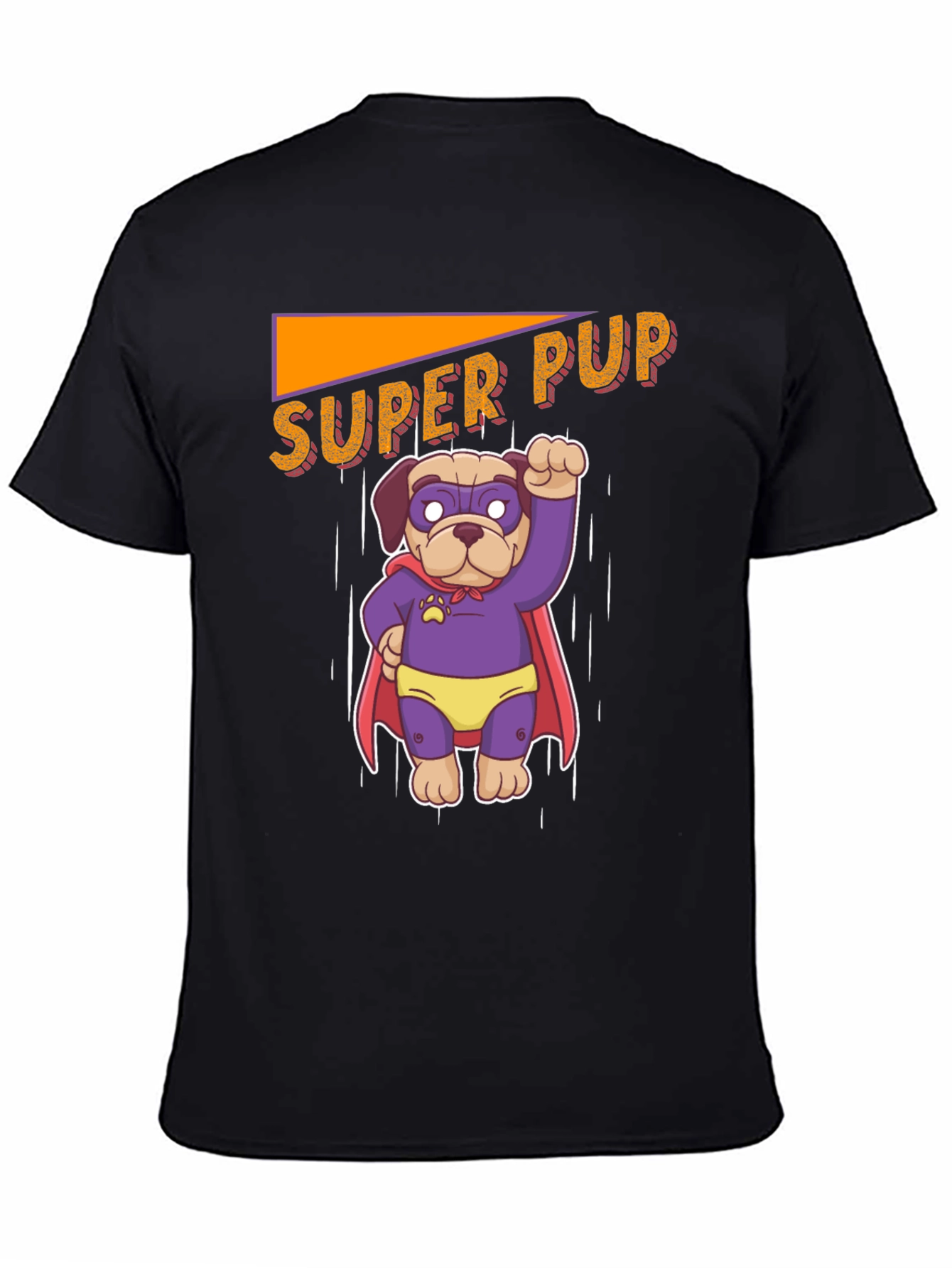 Super Pup Dog Graphic Tee - Fun Novelty T-Shirt