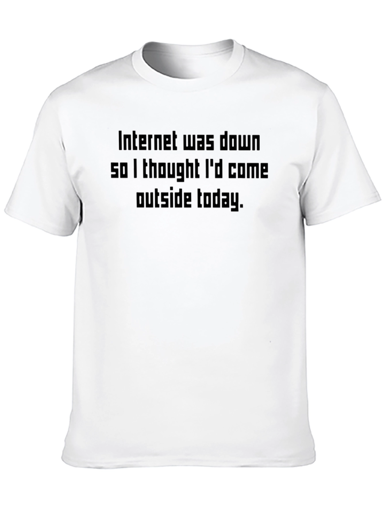 Funny Internet Down T-Shirt