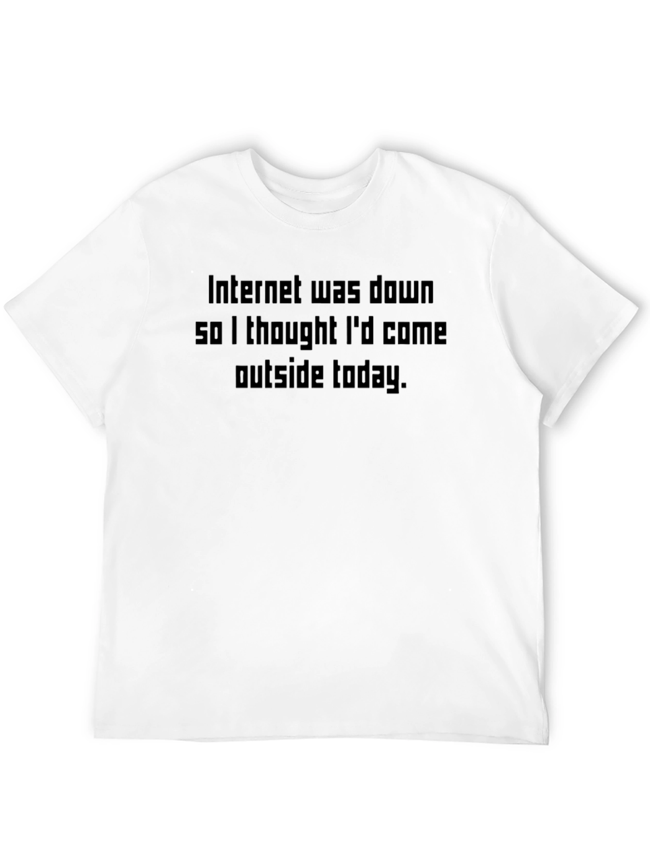 Funny Internet Down T-Shirt