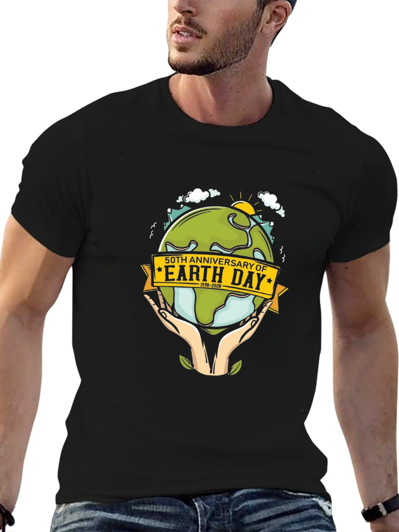 Earth Day 50th Anniversary Graphic T-Shirt
