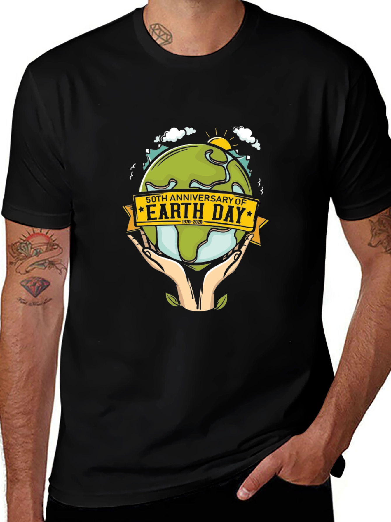 Earth Day 50th Anniversary Graphic T-Shirt