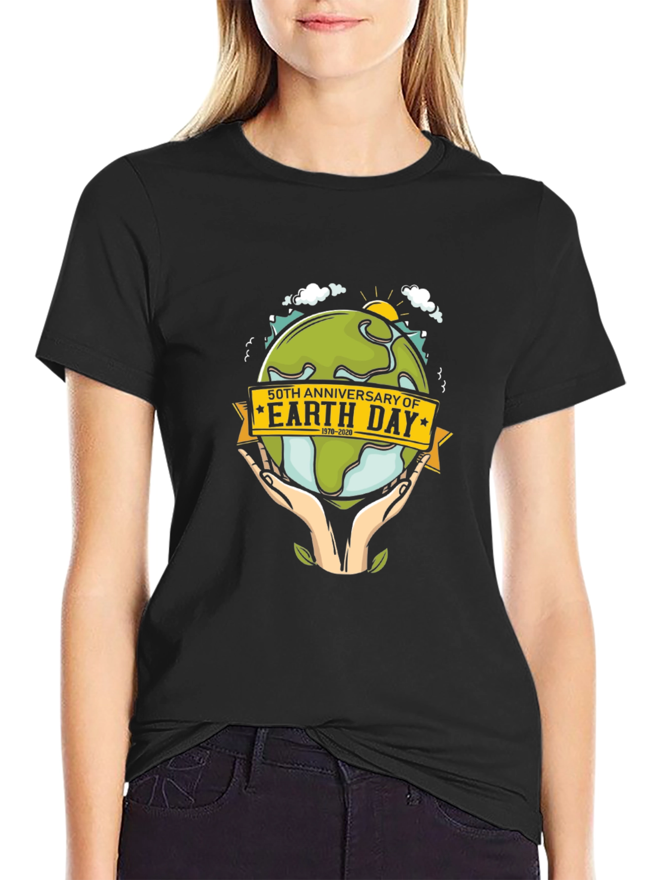 Earth Day 50th Anniversary Graphic T-Shirt