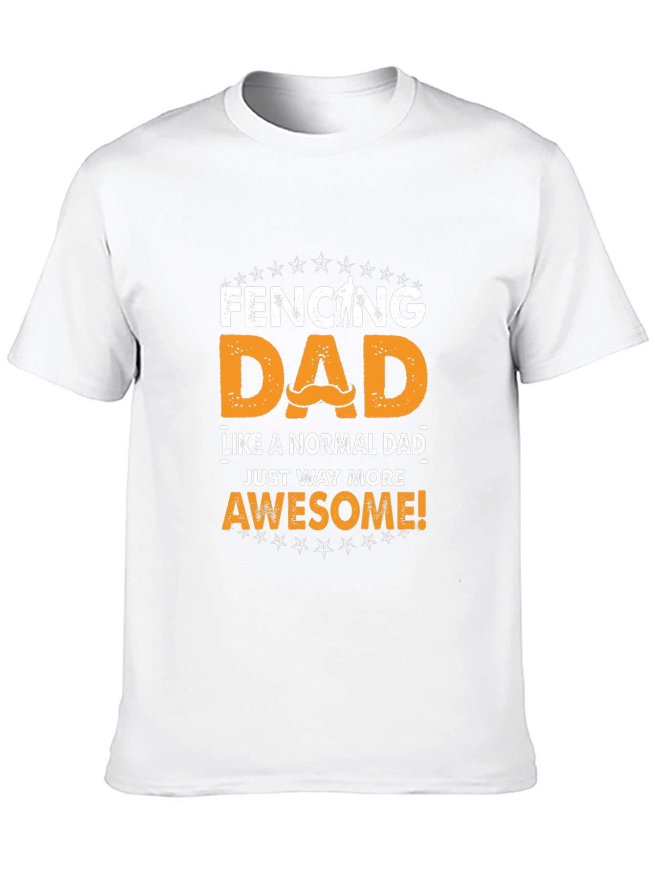 Fencing Dad Awesome T-Shirt