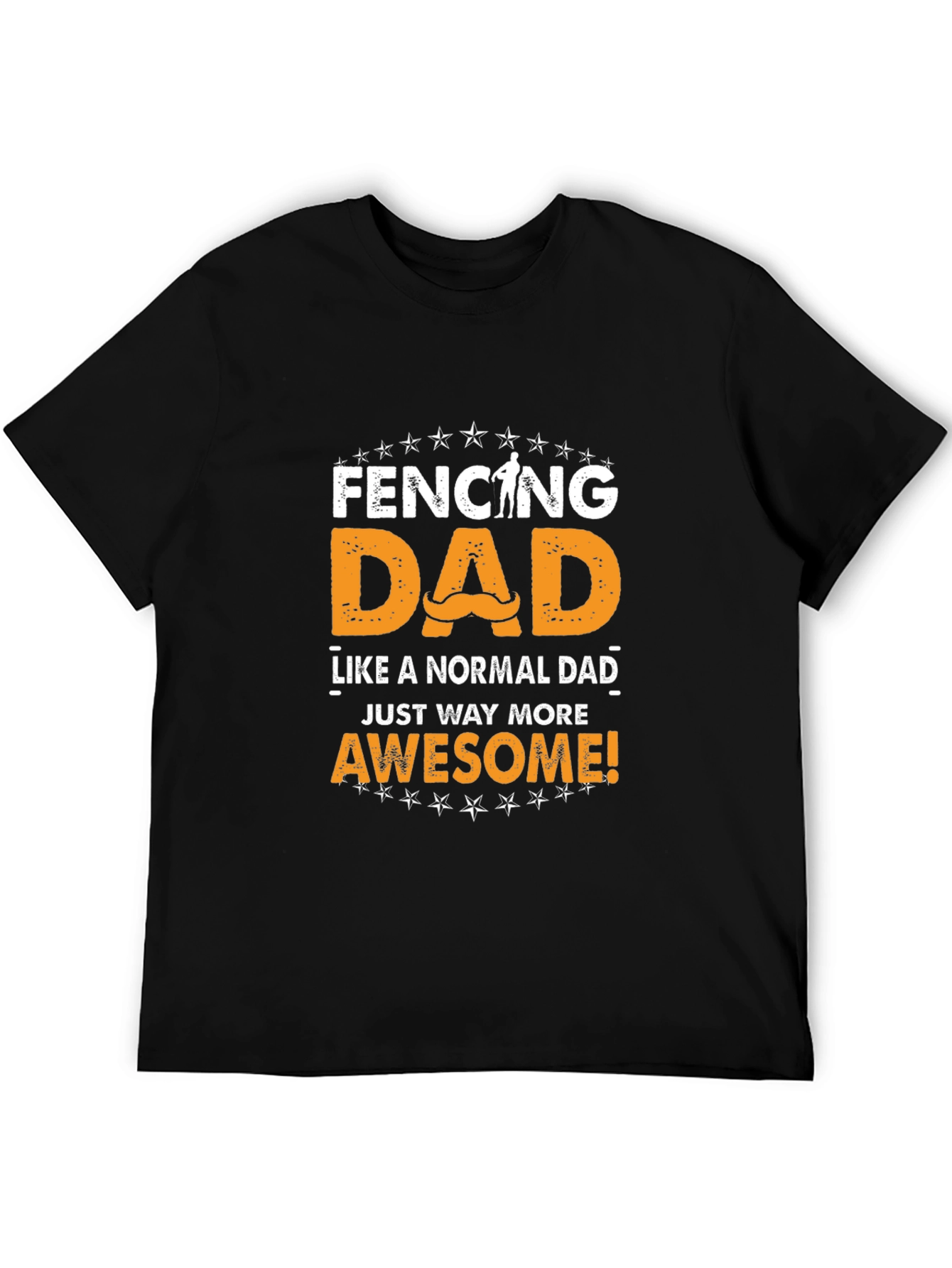Fencing Dad Awesome T-Shirt