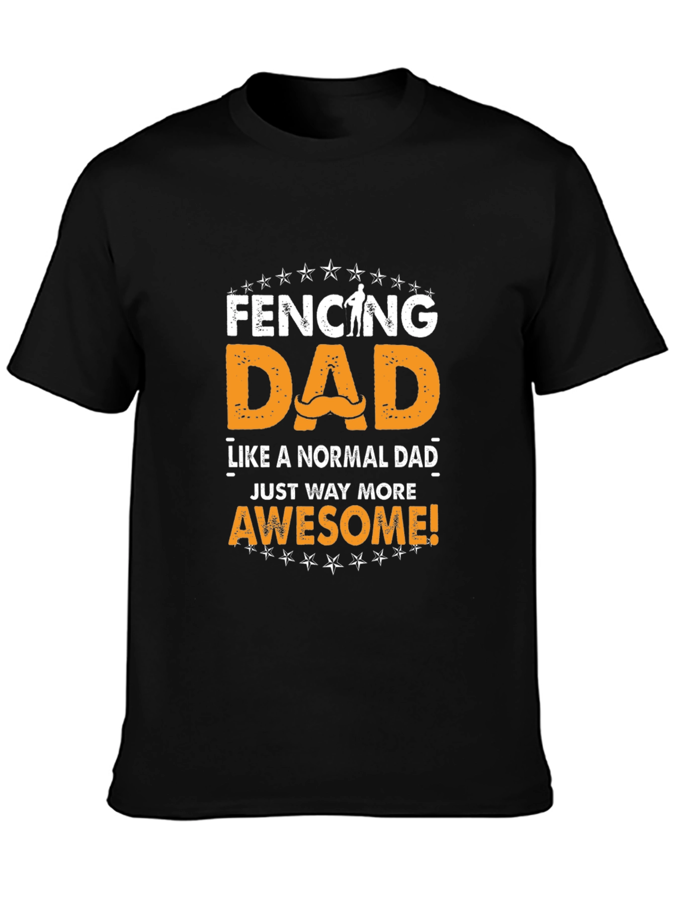 Fencing Dad Awesome T-Shirt