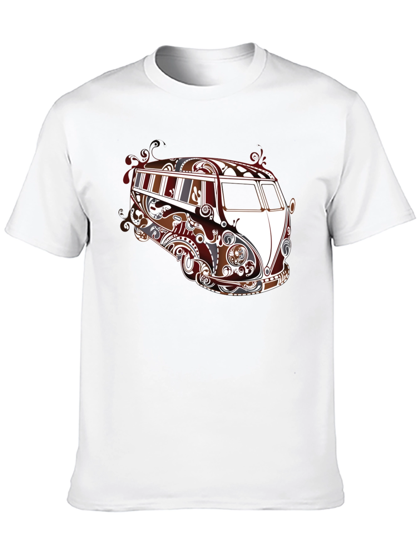 Cool VW Bus Graphic Tee - Black