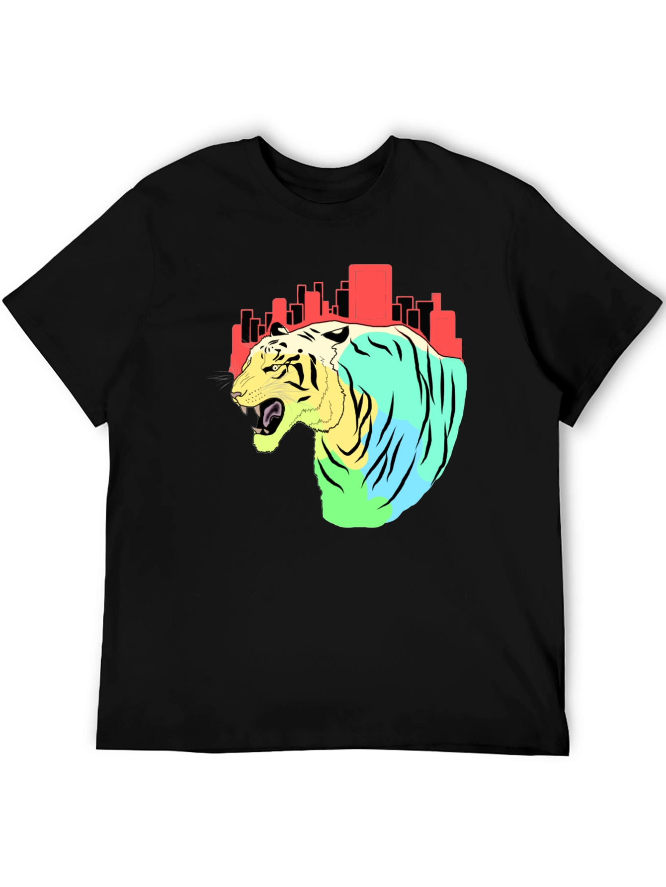 Urban Tiger Graphic Tee - Bold Street Style