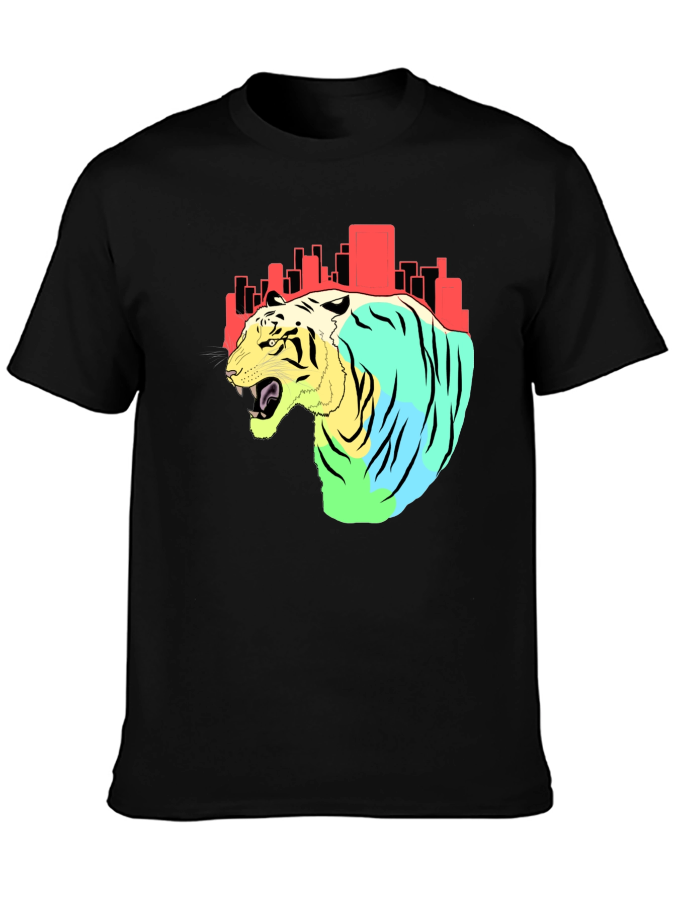 Urban Tiger Graphic Tee - Bold Street Style