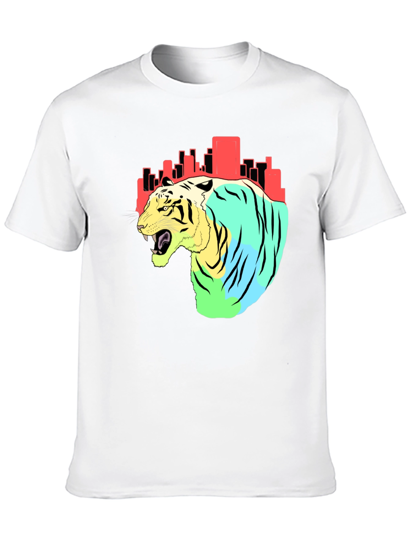 Urban Tiger Graphic Tee - Bold Street Style