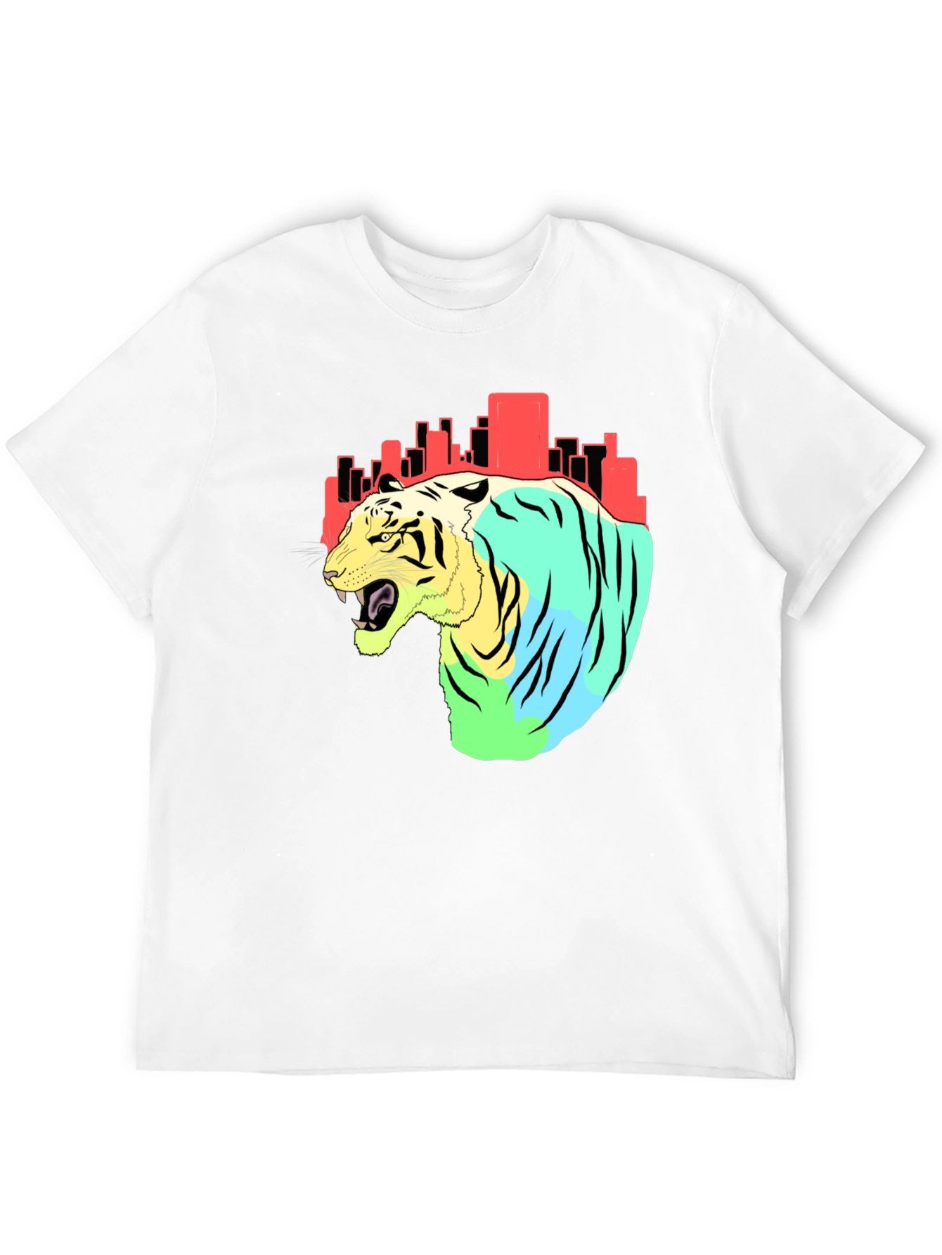 Urban Tiger Graphic Tee - Bold Street Style