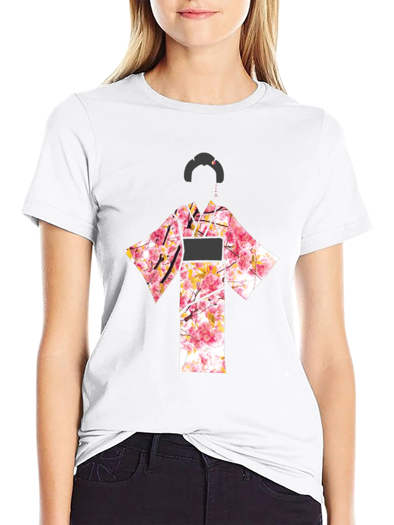 Kimono Sakura Graphic Tee