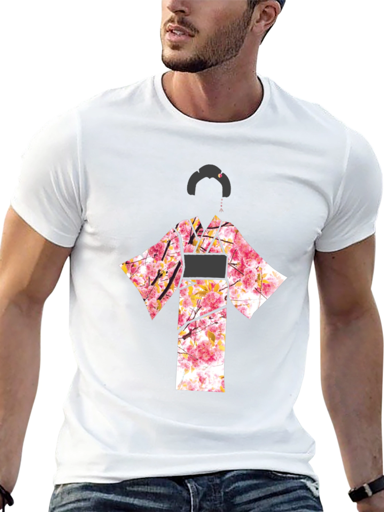 Kimono Sakura Graphic Tee
