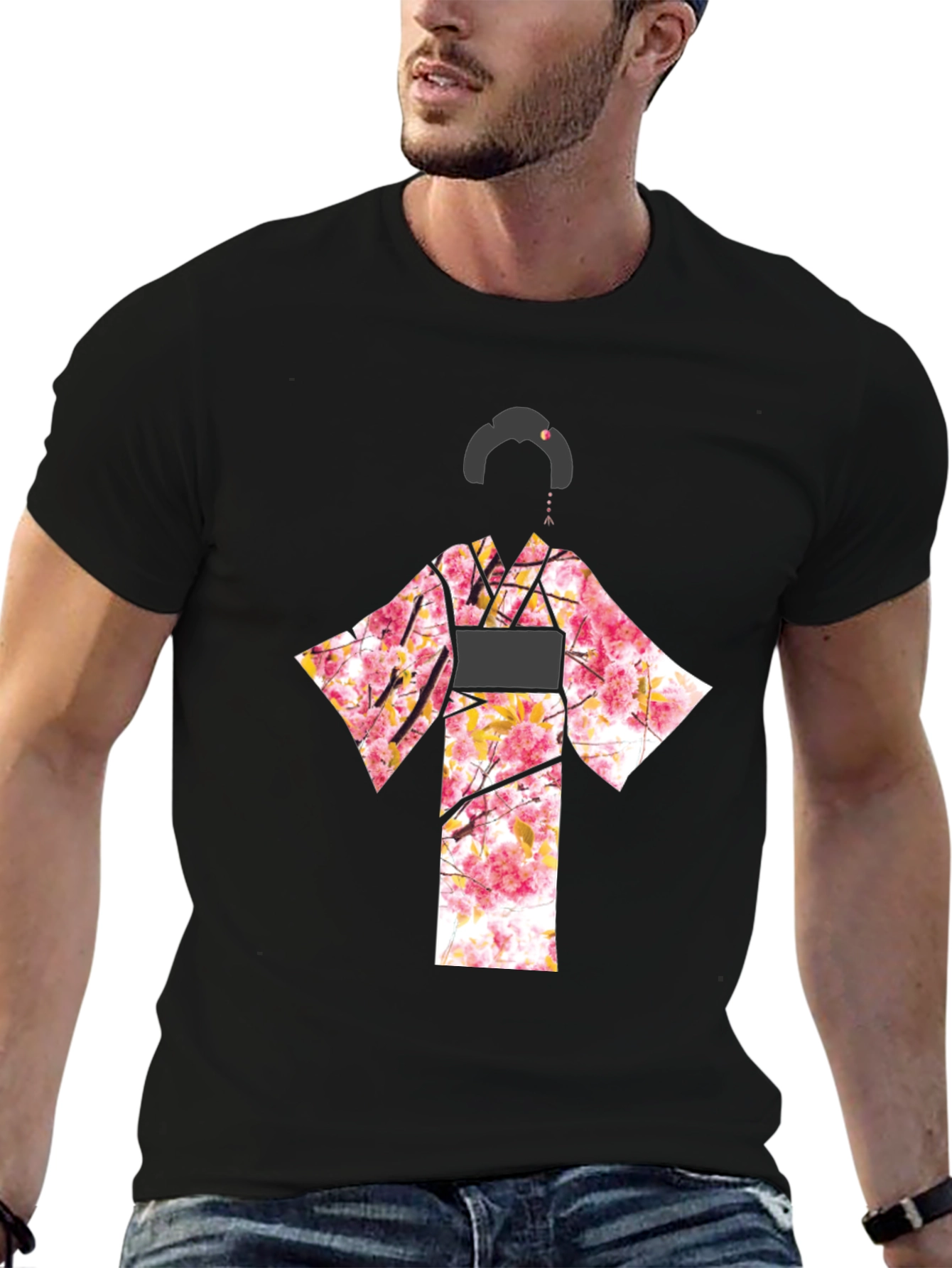 Kimono Sakura Graphic Tee