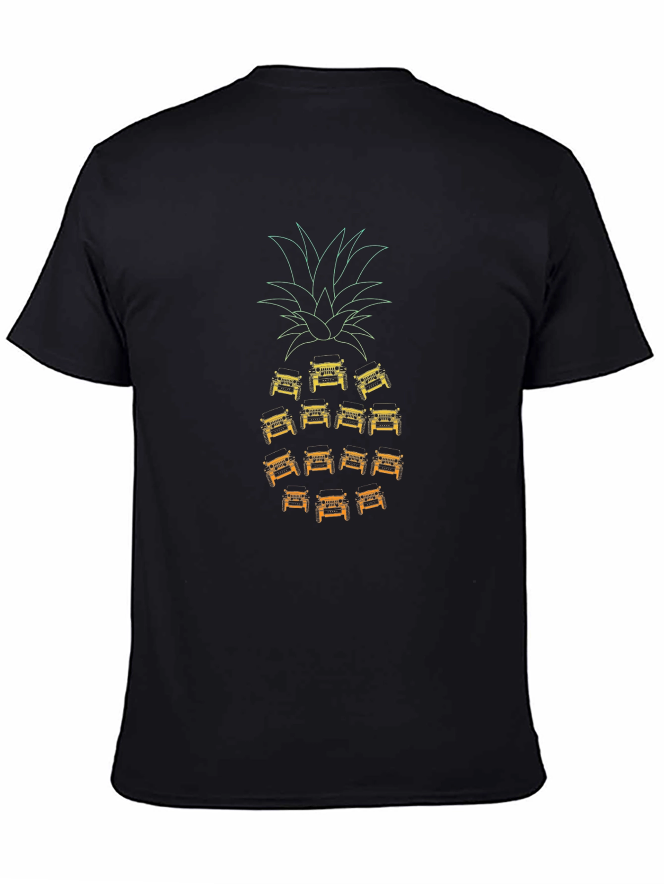 Jeep Pineapple Graphic T-Shirt