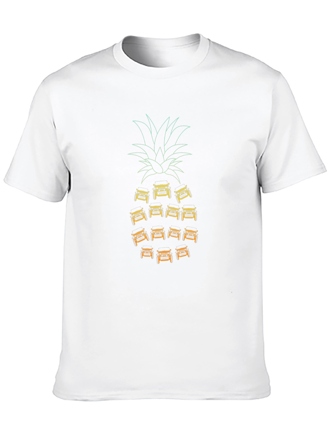 Jeep Pineapple Graphic T-Shirt