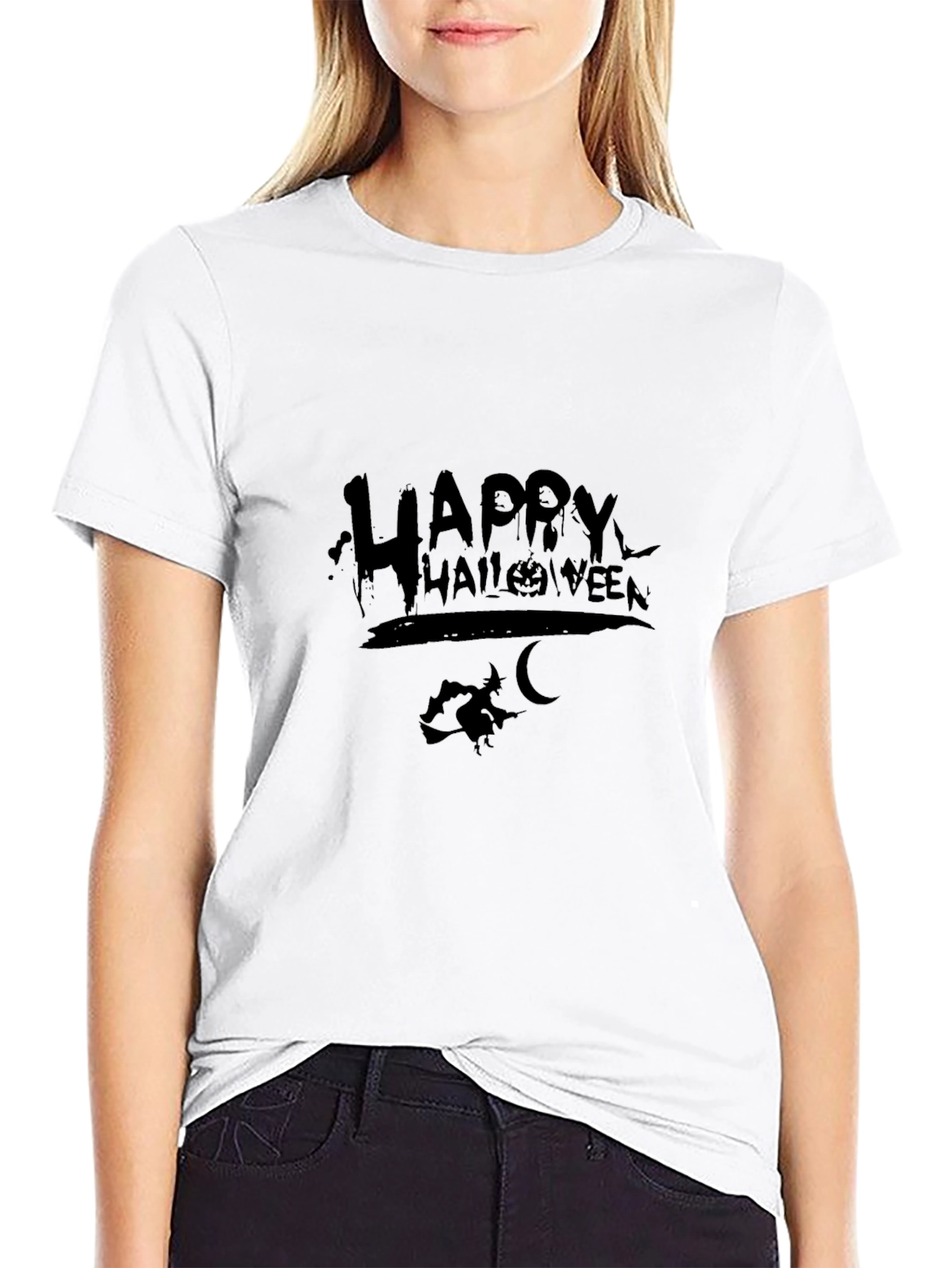 Halloween Graphic Tee - Mens Black T-Shirt