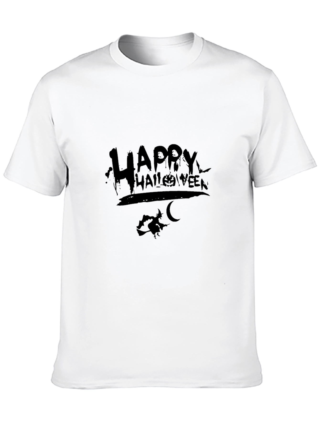 Halloween Graphic Tee - Mens Black T-Shirt