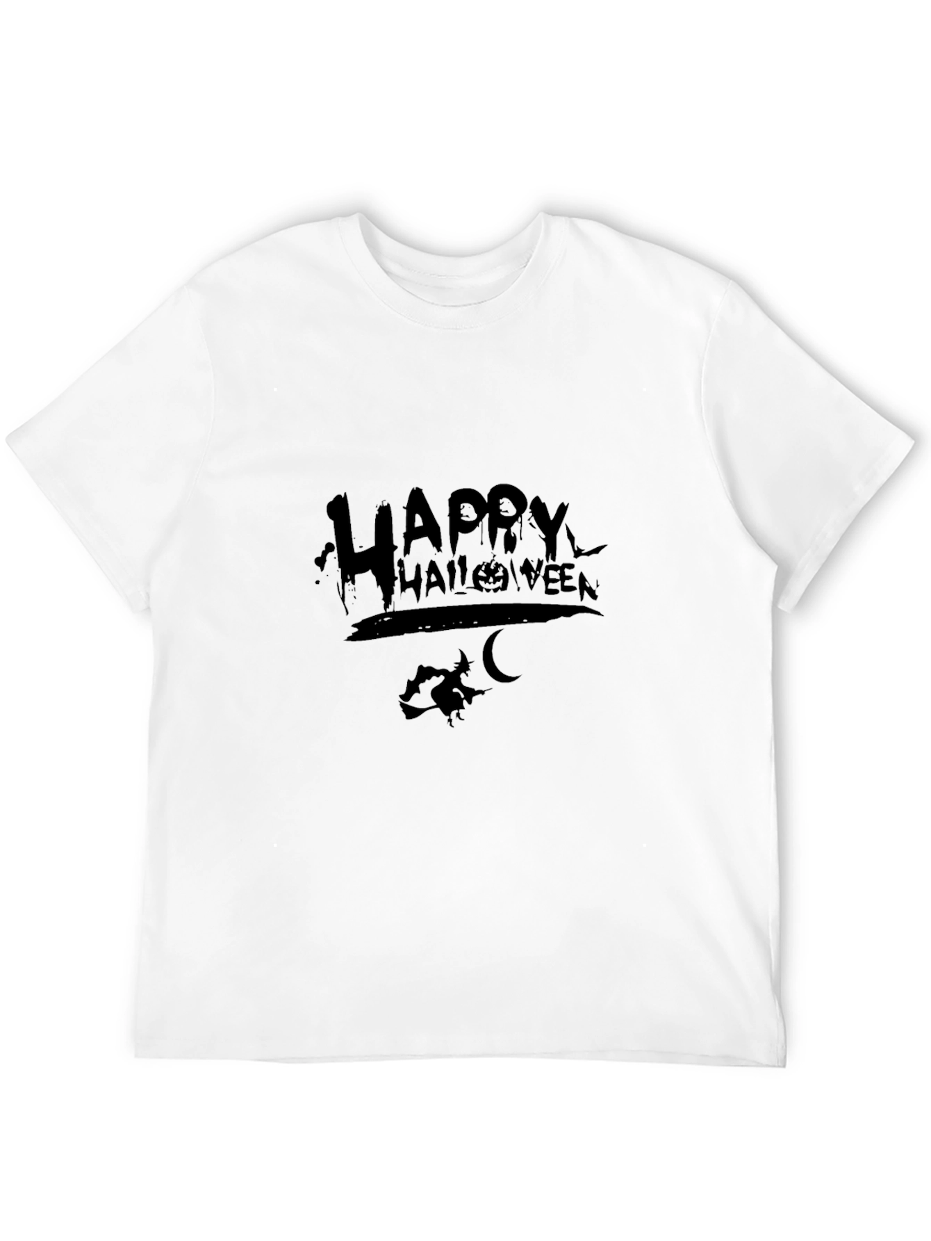Halloween Graphic Tee - Mens Black T-Shirt