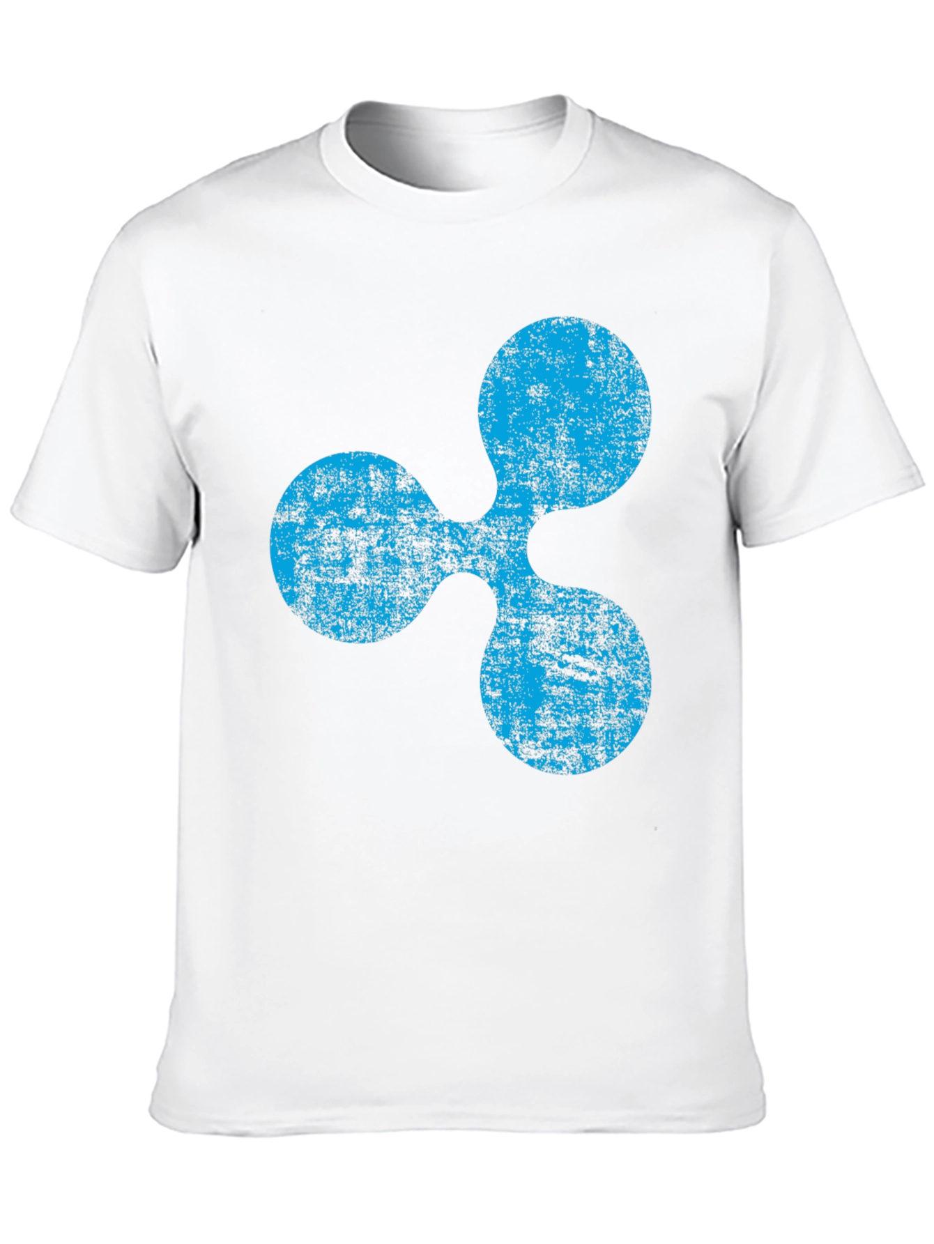 Ripple Logo Black T-Shirt - Crypto XRP Fan Apparel