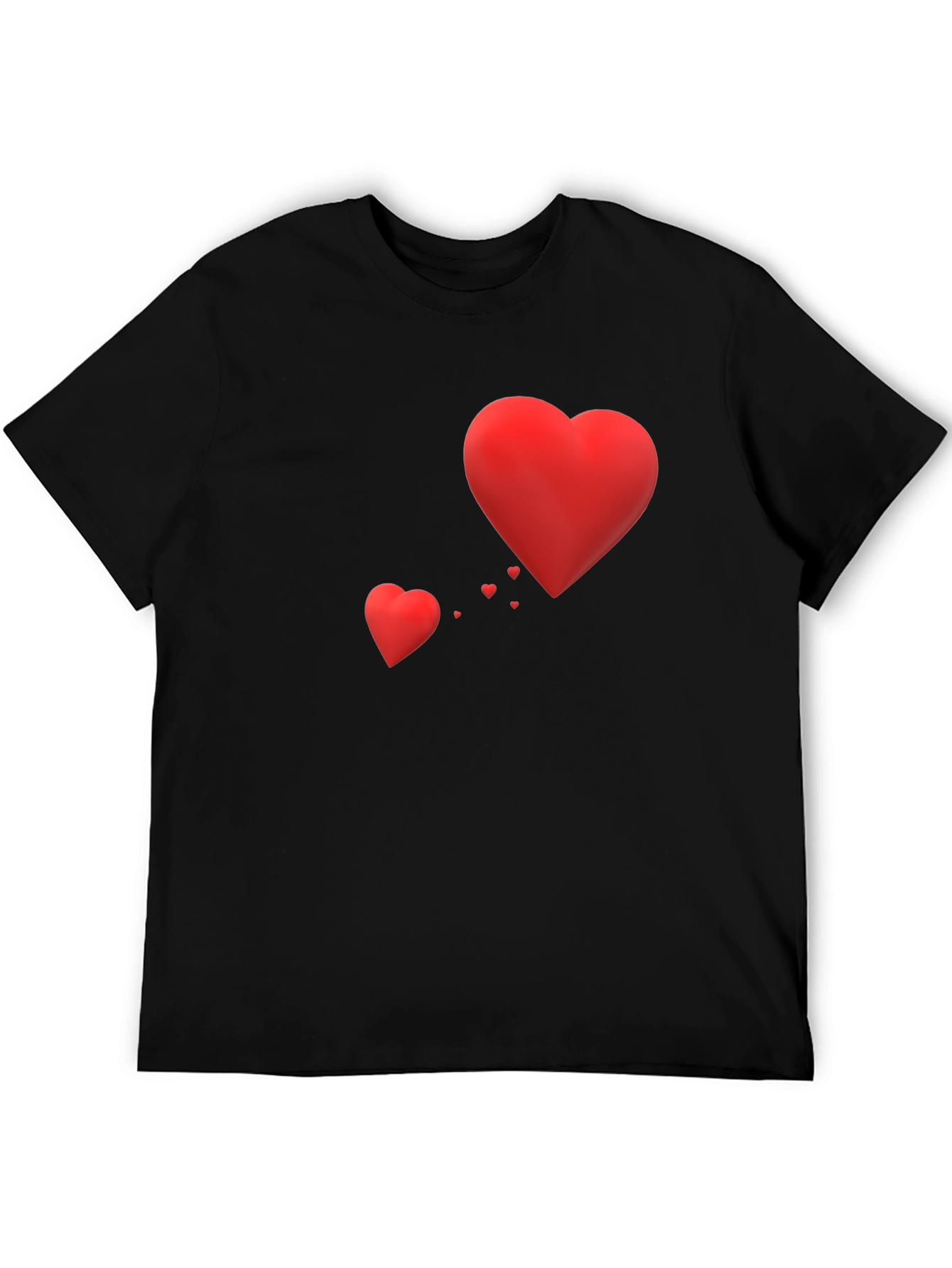 Heart Graphic T-Shirt - Valentines Day